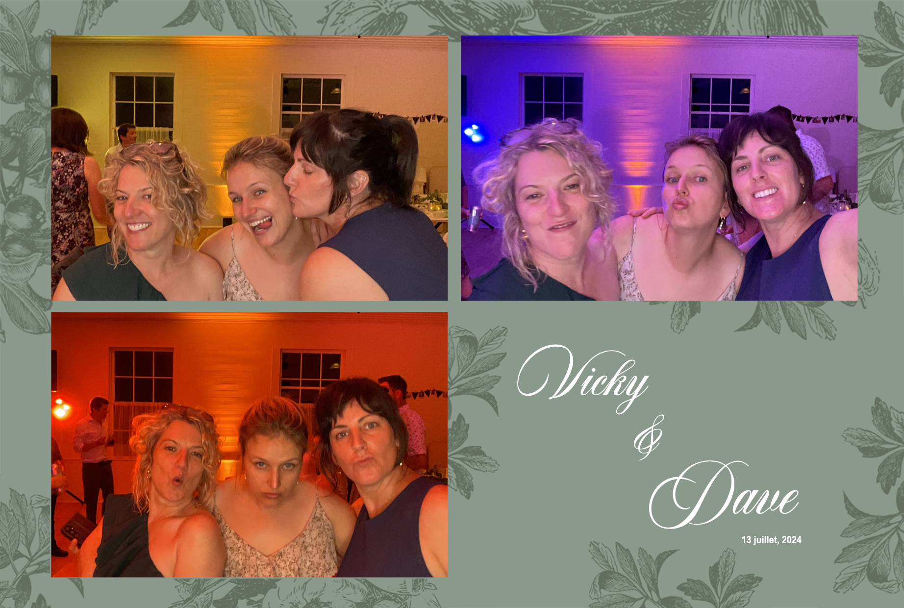 Mariage De Vicky Et Dave | View more photos from the event at album.pbooth.red/u/Photobooth-RED/Mariage-De-Vicky-Et-Dave