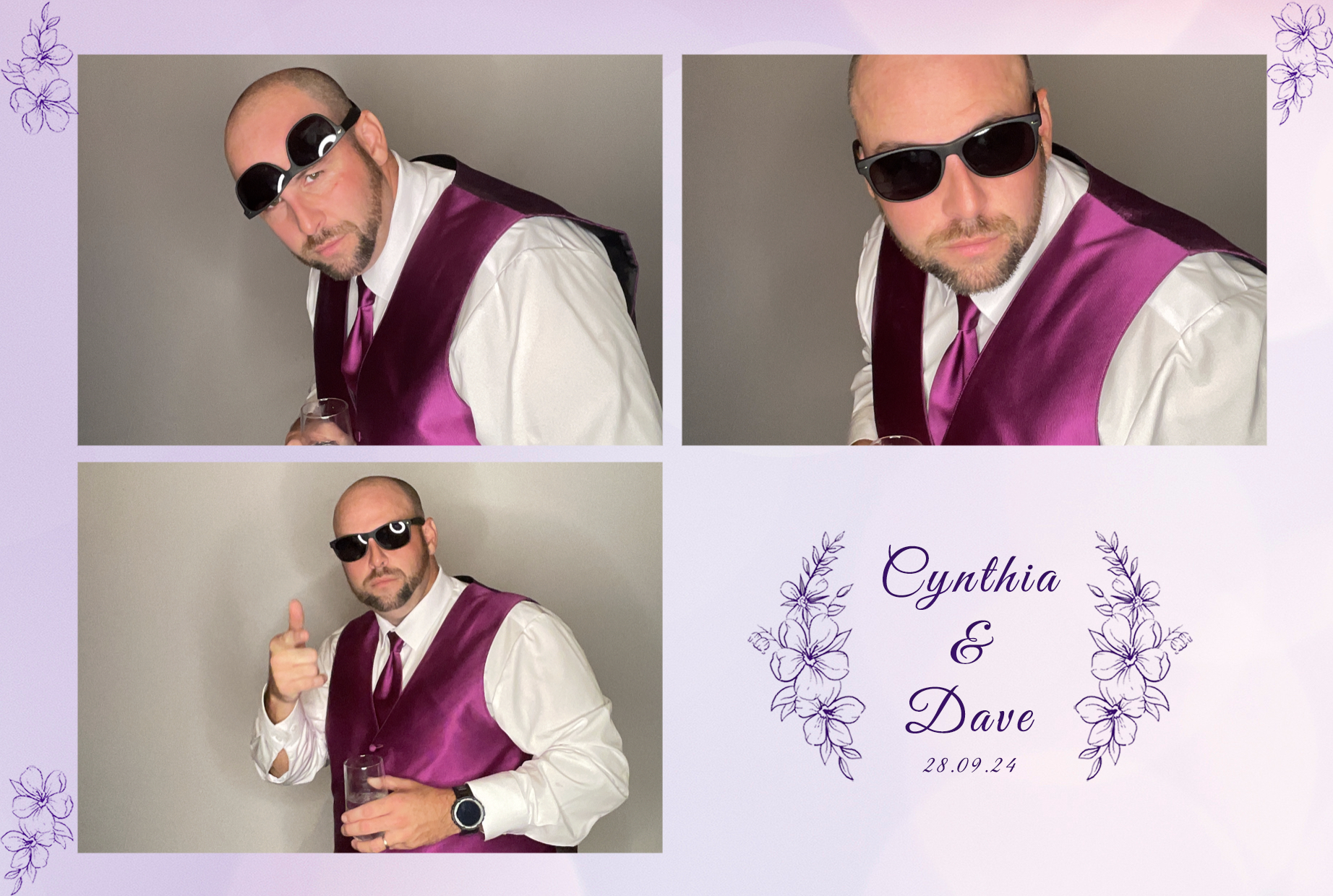 Mariage de Cynthia et Dave | View more photos from the event at album.pbooth.red/u/Photobooth-RED/Mariage-de-Cynthia-et-Dave