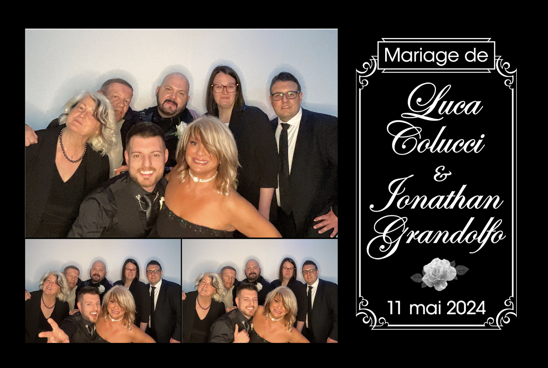 Mariage de Jonathan Grandolfo et Luca Colucci | View more photos from the event at album.pbooth.red/u/Photobooth-RED/Mariage-de-Jonathan-Grandolfo-et-Luca-Colucci