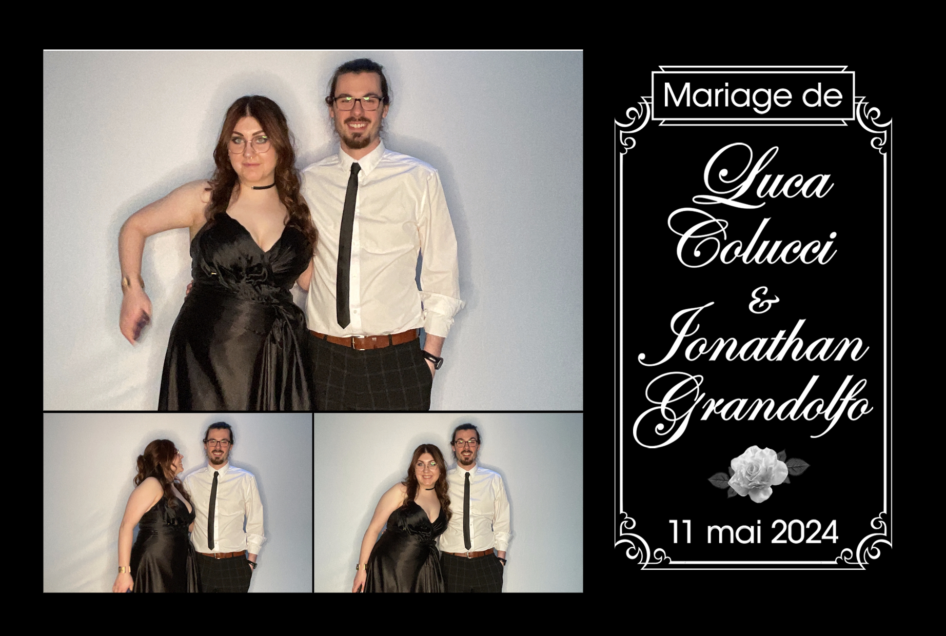 Mariage de Jonathan Grandolfo et Luca Colucci | View more photos from the event at album.pbooth.red/u/Photobooth-RED/Mariage-de-Jonathan-Grandolfo-et-Luca-Colucci