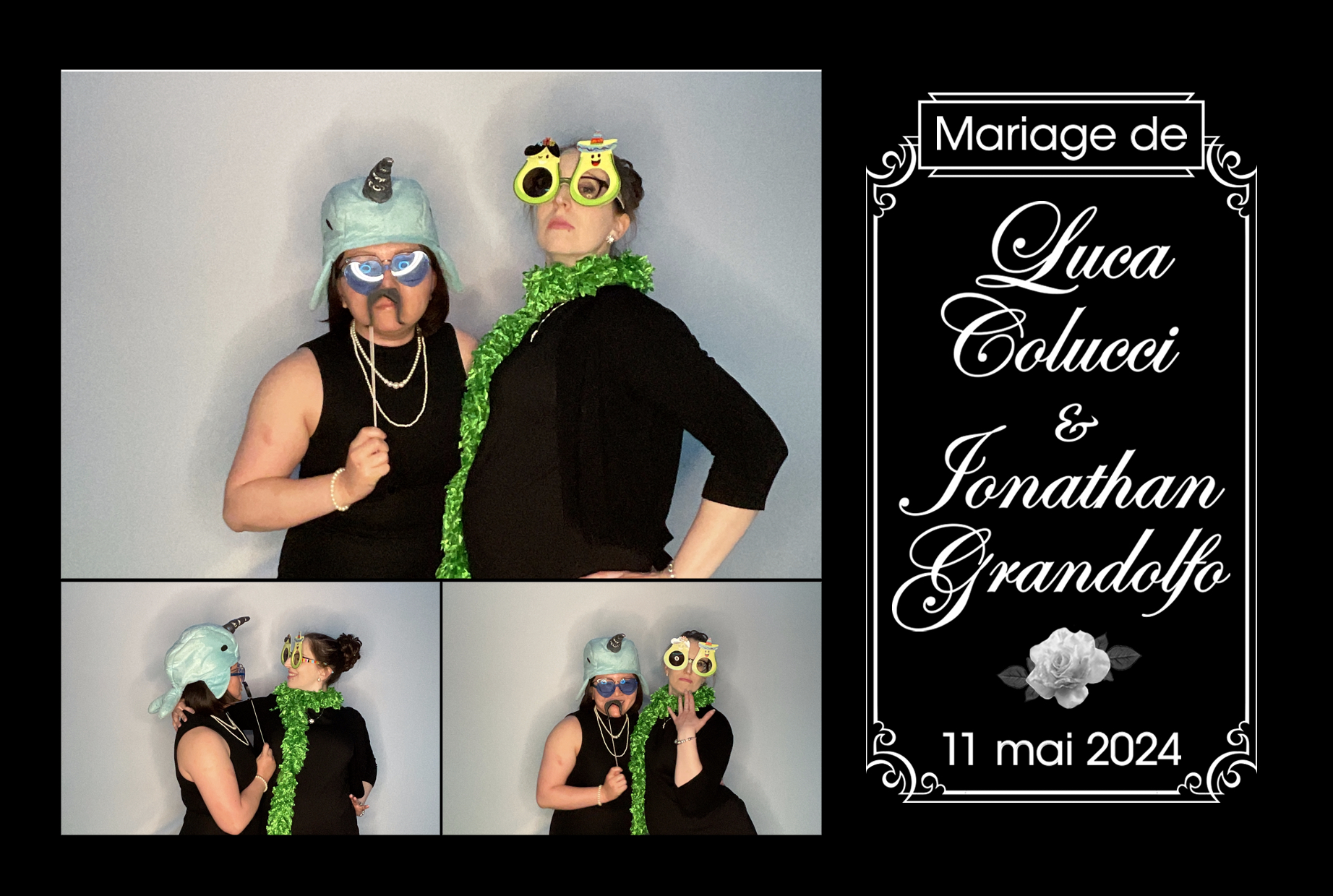 Mariage de Jonathan Grandolfo et Luca Colucci | View more photos from the event at album.pbooth.red/u/Photobooth-RED/Mariage-de-Jonathan-Grandolfo-et-Luca-Colucci