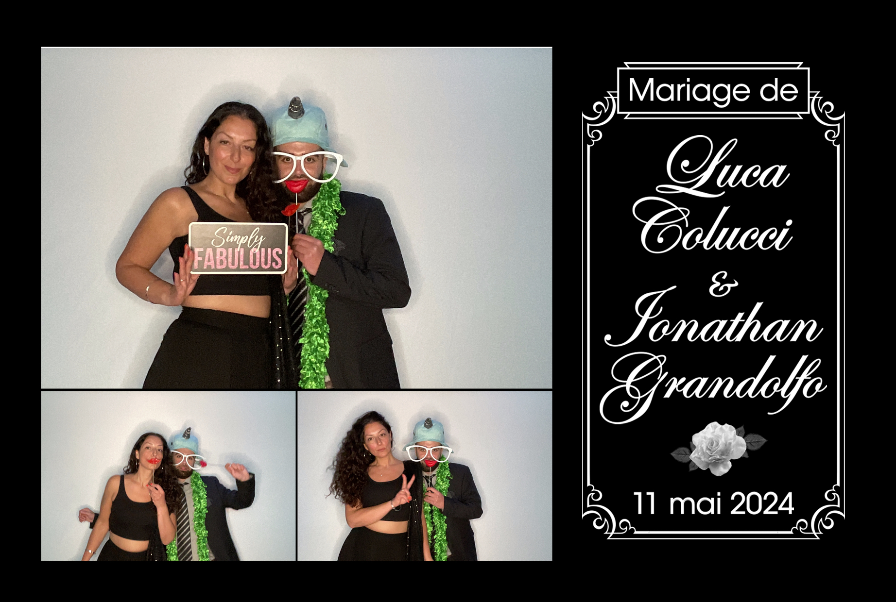 Mariage de Jonathan Grandolfo et Luca Colucci | View more photos from the event at album.pbooth.red/u/Photobooth-RED/Mariage-de-Jonathan-Grandolfo-et-Luca-Colucci