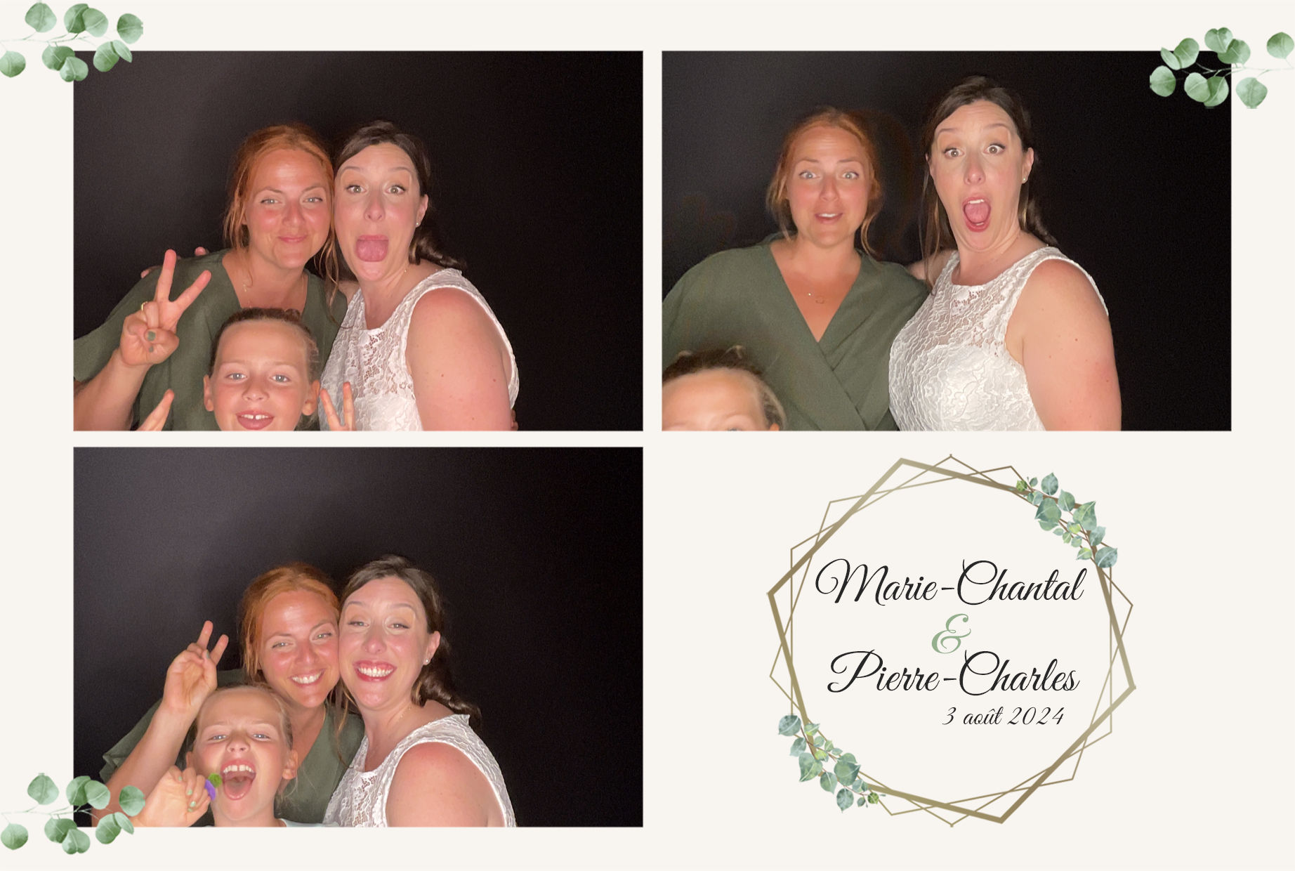 Mariage de Marie-Chantal et Pierre-Charles | View more photos from the event at album.pbooth.red/u/Photobooth-RED/Mariage-de-Marie-Chantal-et-Pierre-Charles
