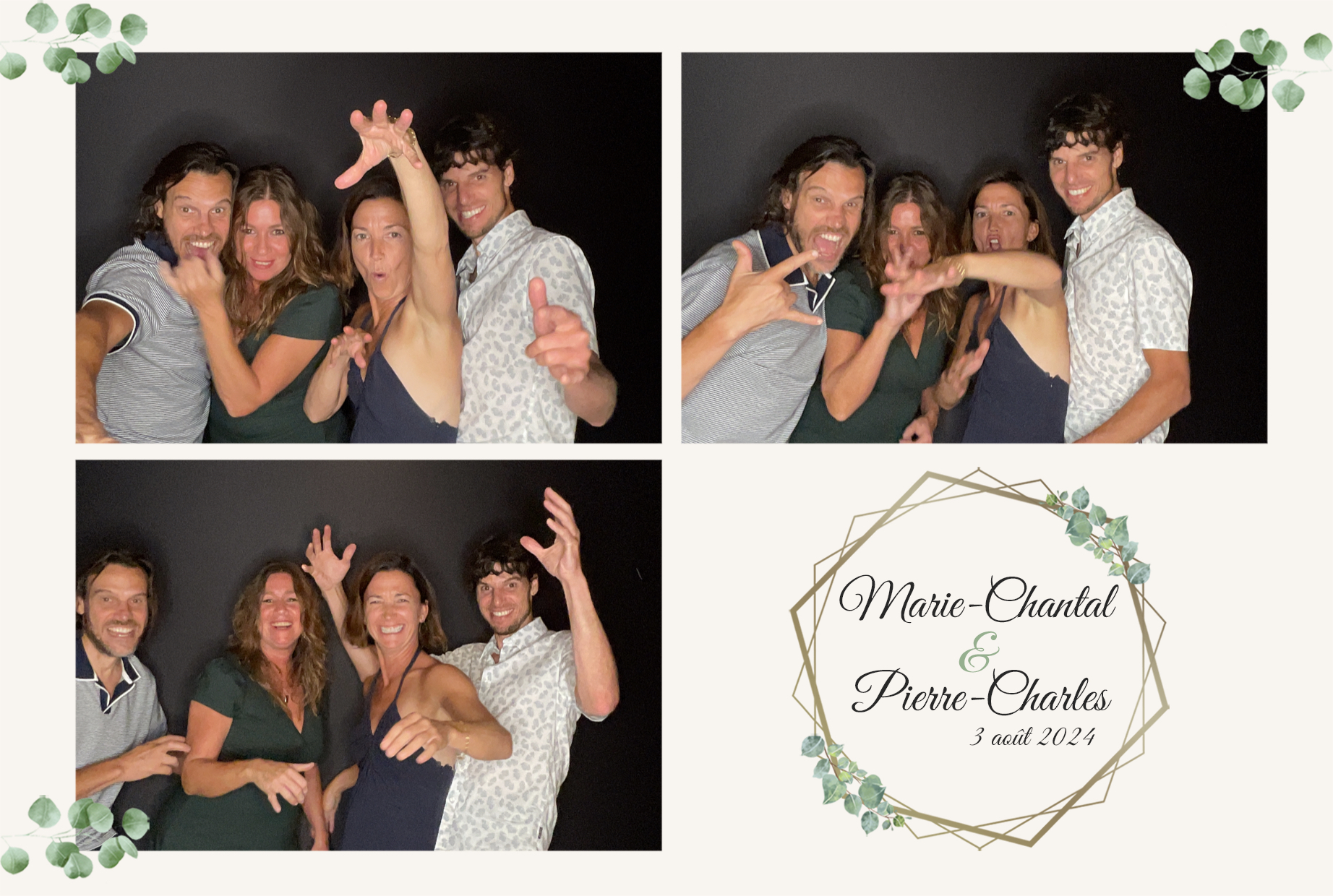 Mariage de Marie-Chantal et Pierre-Charles | View more photos from the event at album.pbooth.red/u/Photobooth-RED/Mariage-de-Marie-Chantal-et-Pierre-Charles