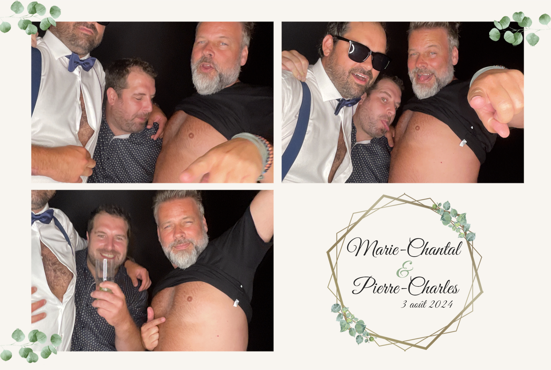Mariage de Marie-Chantal et Pierre-Charles | View more photos from the event at album.pbooth.red/u/Photobooth-RED/Mariage-de-Marie-Chantal-et-Pierre-Charles