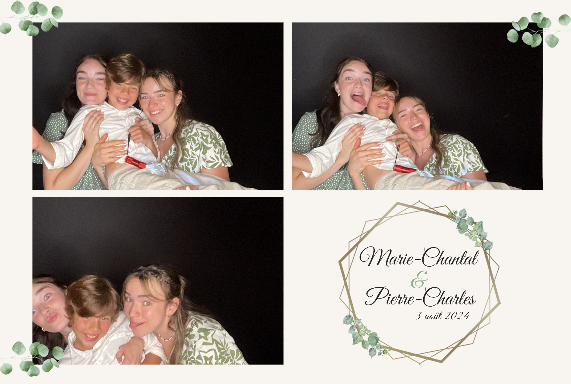 Mariage de Marie-Chantal et Pierre-Charles | View more photos from the event at album.pbooth.red/u/Photobooth-RED/Mariage-de-Marie-Chantal-et-Pierre-Charles