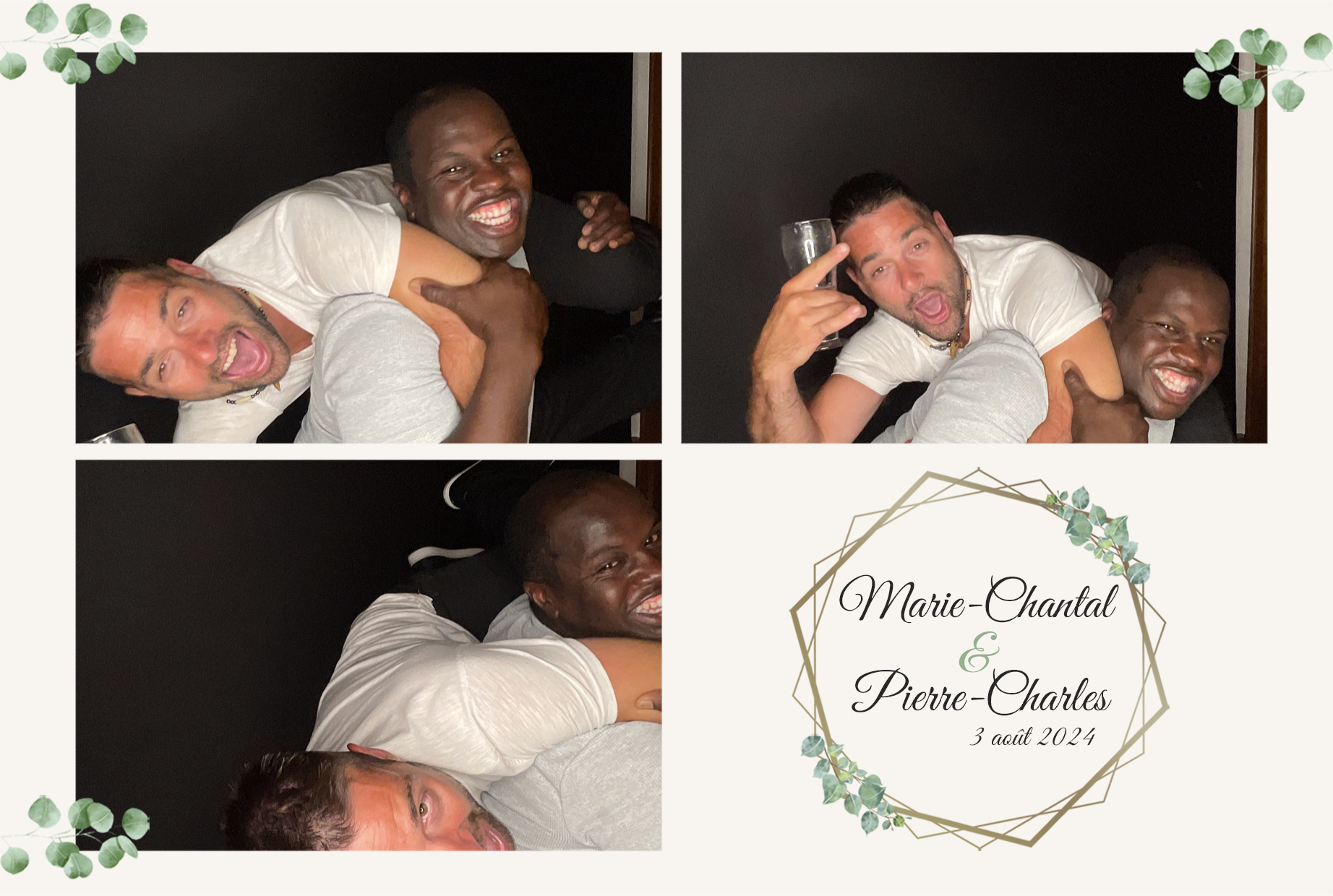 Mariage de Marie-Chantal et Pierre-Charles | View more photos from the event at album.pbooth.red/u/Photobooth-RED/Mariage-de-Marie-Chantal-et-Pierre-Charles