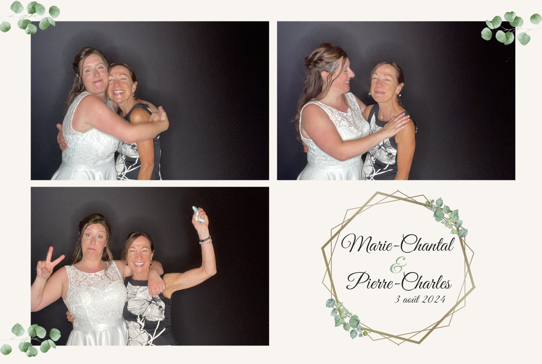 Mariage de Marie-Chantal et Pierre-Charles | View more photos from the event at album.pbooth.red/u/Photobooth-RED/Mariage-de-Marie-Chantal-et-Pierre-Charles