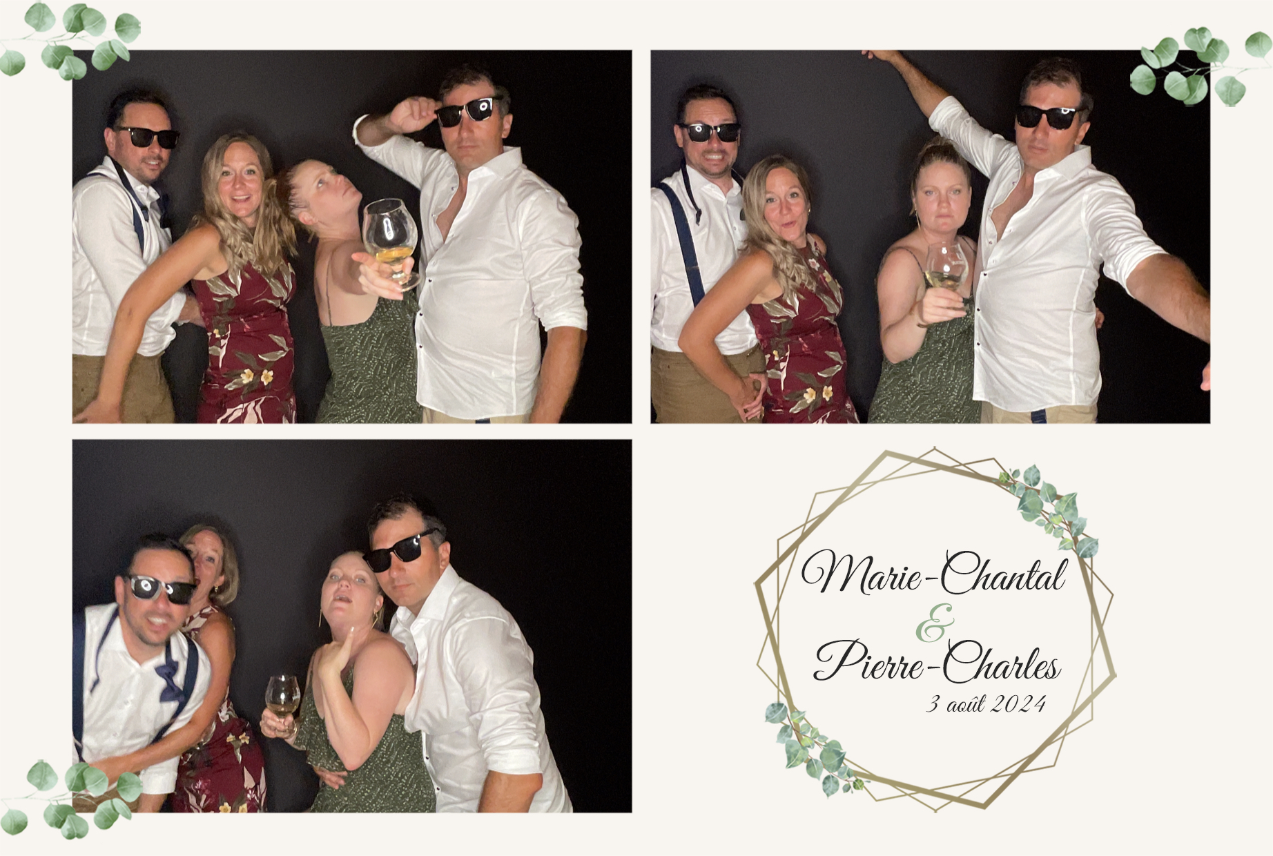 Mariage de Marie-Chantal et Pierre-Charles | View more photos from the event at album.pbooth.red/u/Photobooth-RED/Mariage-de-Marie-Chantal-et-Pierre-Charles