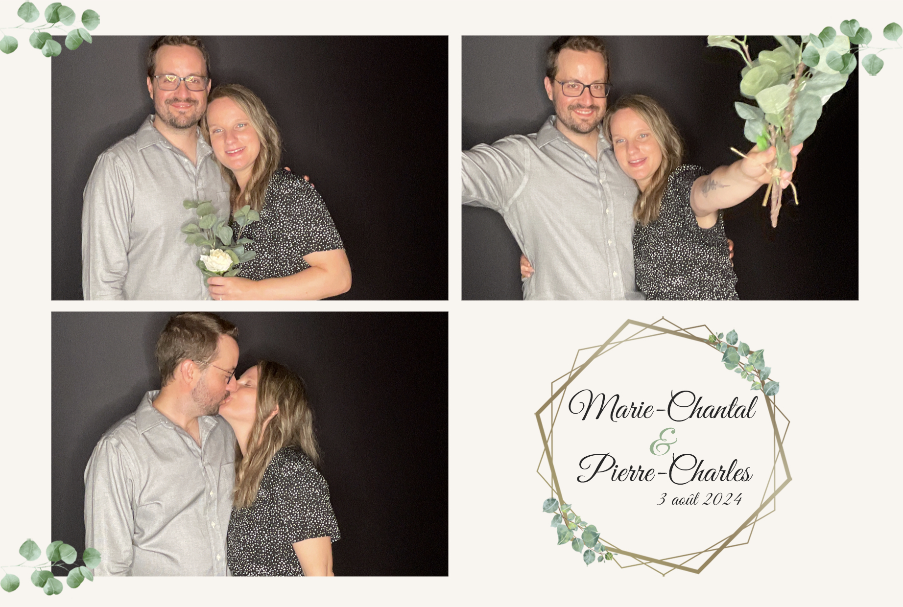 Mariage de Marie-Chantal et Pierre-Charles | View more photos from the event at album.pbooth.red/u/Photobooth-RED/Mariage-de-Marie-Chantal-et-Pierre-Charles