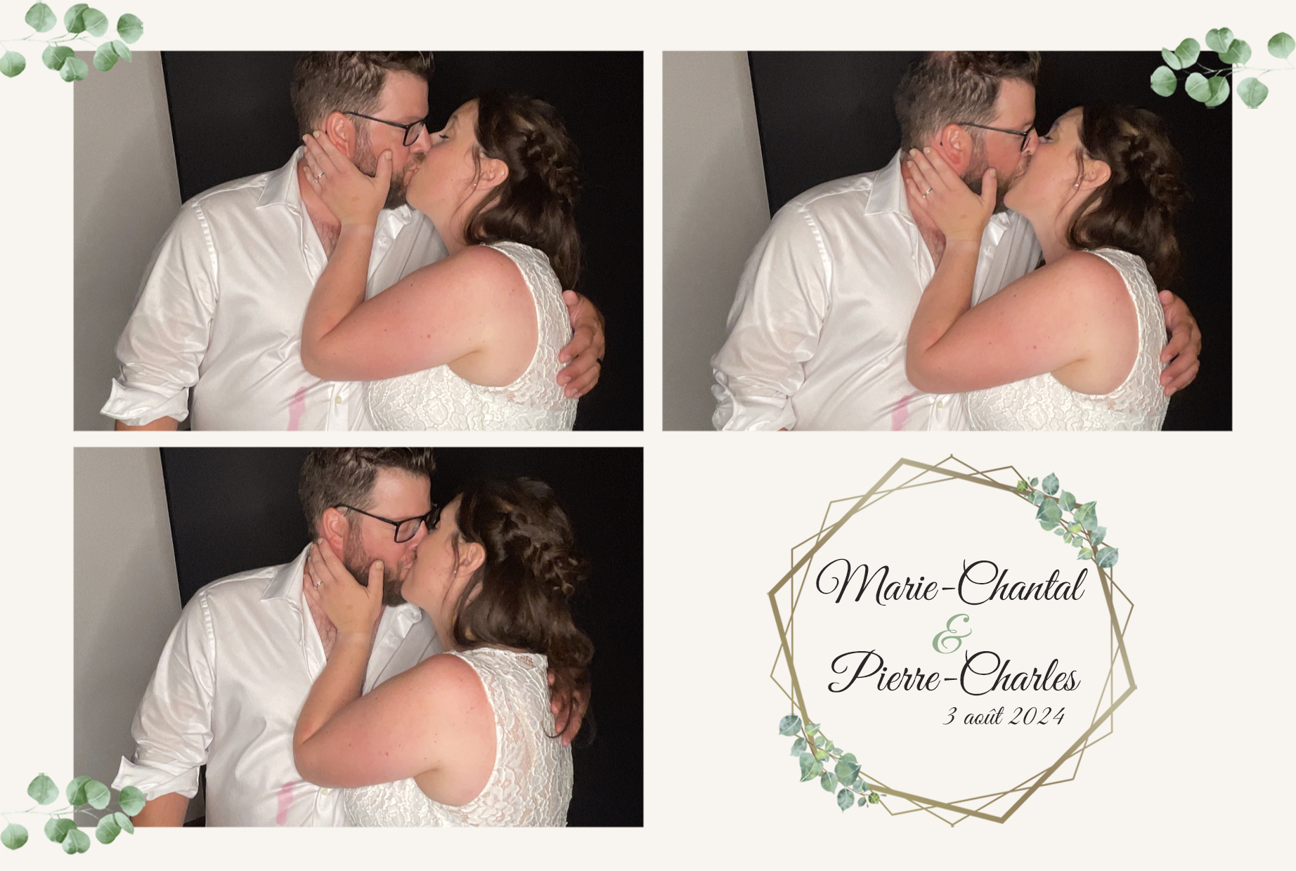 Mariage de Marie-Chantal et Pierre-Charles | View more photos from the event at album.pbooth.red/u/Photobooth-RED/Mariage-de-Marie-Chantal-et-Pierre-Charles