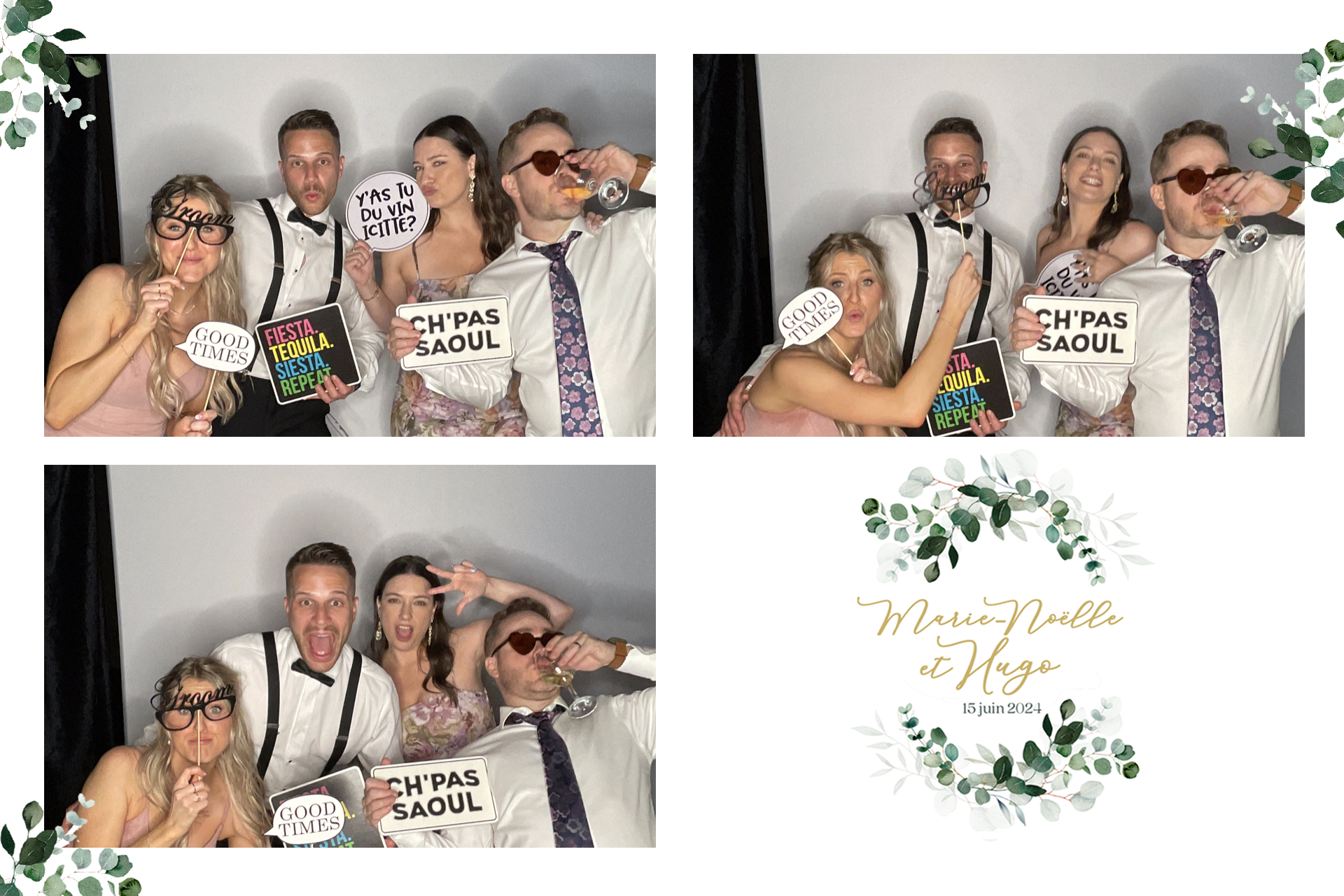 Mariage de Marie-Noëlle Dubois et Hugo Laverdure  | View more photos from the event at album.pbooth.red/u/Photobooth-RED/Mariage-de-Marie-Noëlle-Dubois-et-Hugo-Laverdure