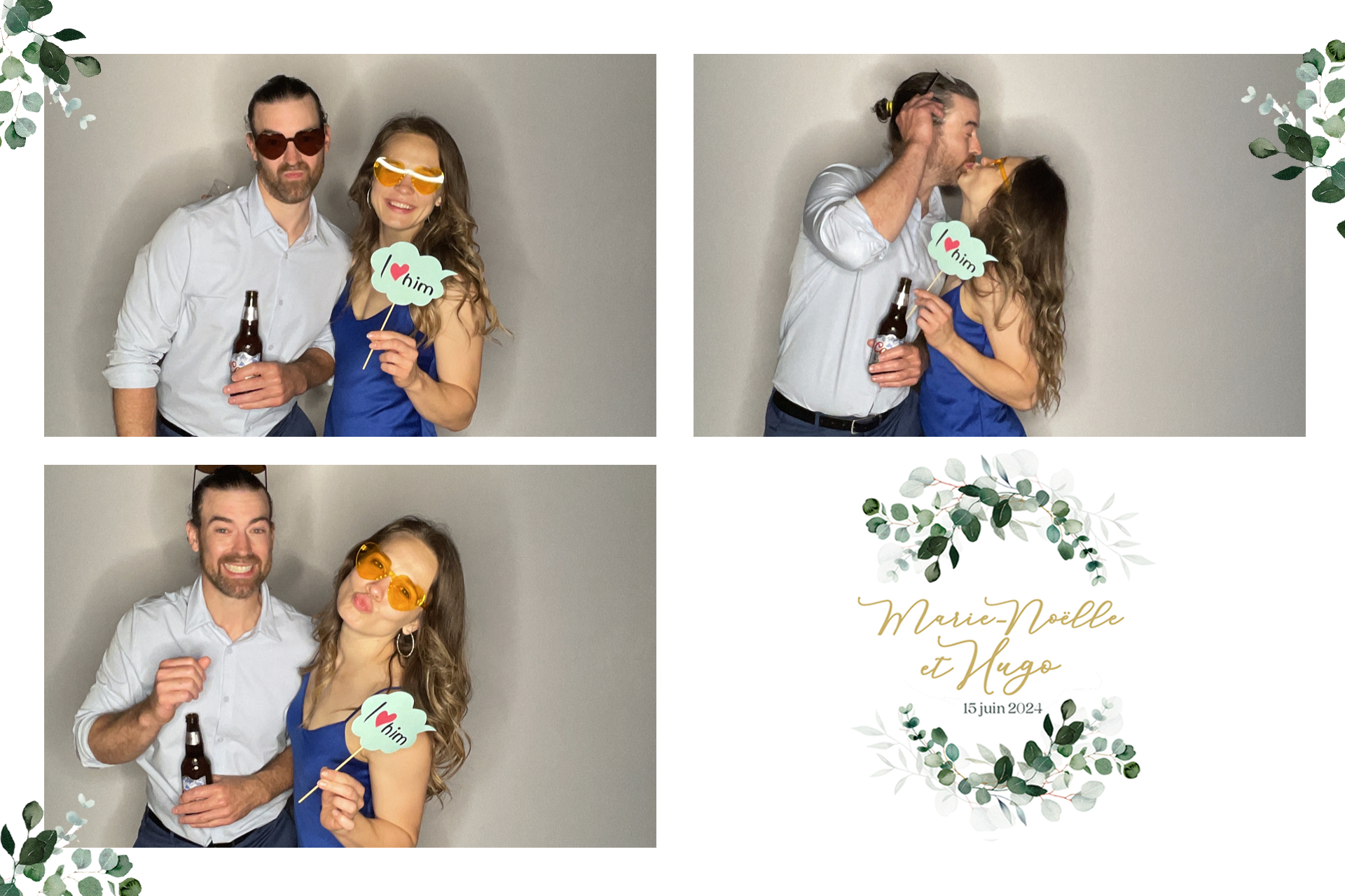 Mariage de Marie-Noëlle Dubois et Hugo Laverdure  | View more photos from the event at album.pbooth.red/u/Photobooth-RED/Mariage-de-Marie-Noëlle-Dubois-et-Hugo-Laverdure