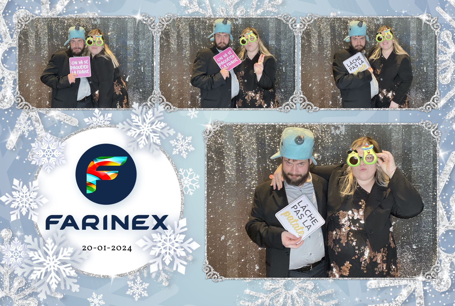 Party Noel Farinex 2024 | View more photos from the event at album.pbooth.red/u/Photobooth-RED/Party-Noel-Farinex-2024