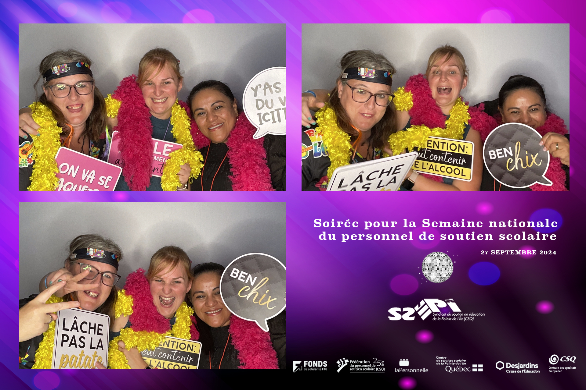  Syndicat du personnel soutient pointe de l'île  | View more photos from the event at album.pbooth.red/u/Photobooth-RED/Syndicat-du-personnel-soutient-pointe-de-lîle