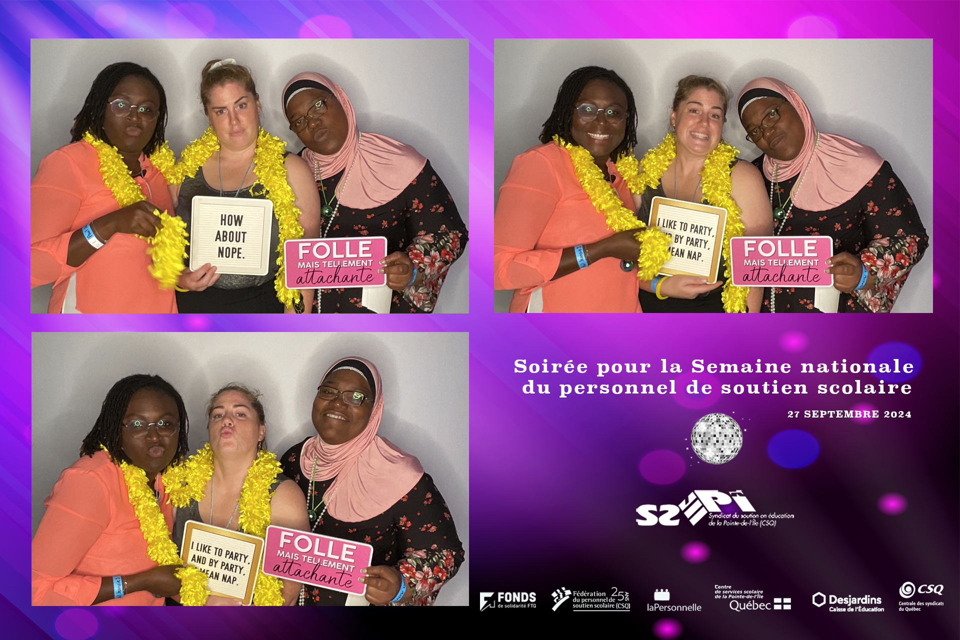  Syndicat du personnel soutient pointe de l'île  | View more photos from the event at album.pbooth.red/u/Photobooth-RED/Syndicat-du-personnel-soutient-pointe-de-lîle