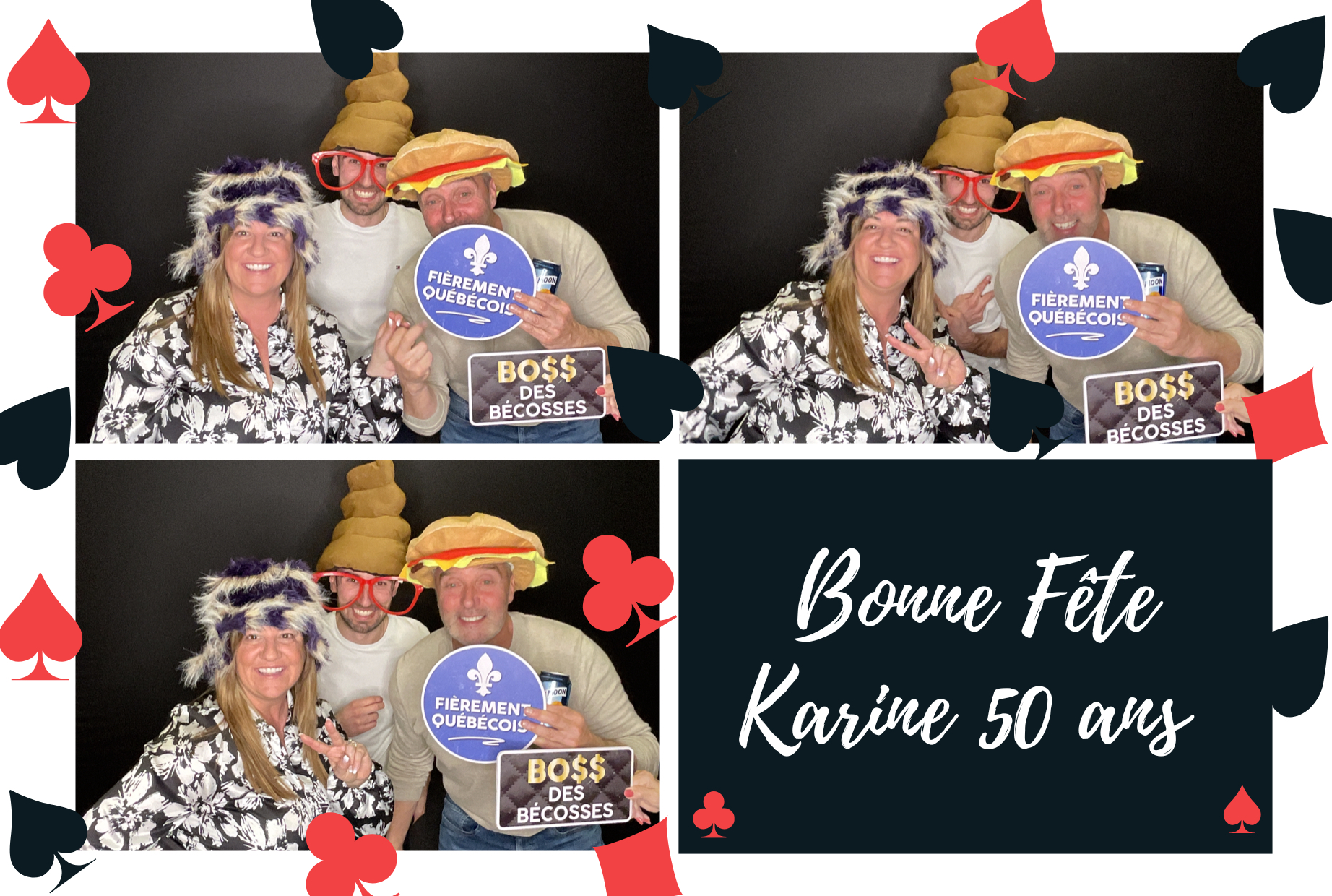 50e anniversaire de Karine | View more photos from the event at album.pbooth.red/u/Photobooth-RED/50e-anniversaire-de-Karine