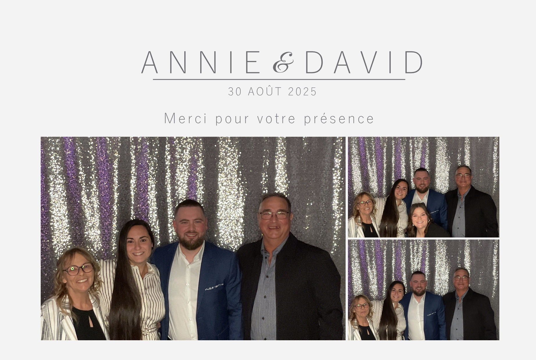 Mariage de Annie & David  | View more photos from the event at album.pbooth.red/u/Photobooth-RED/Mariage-de-Annie-David