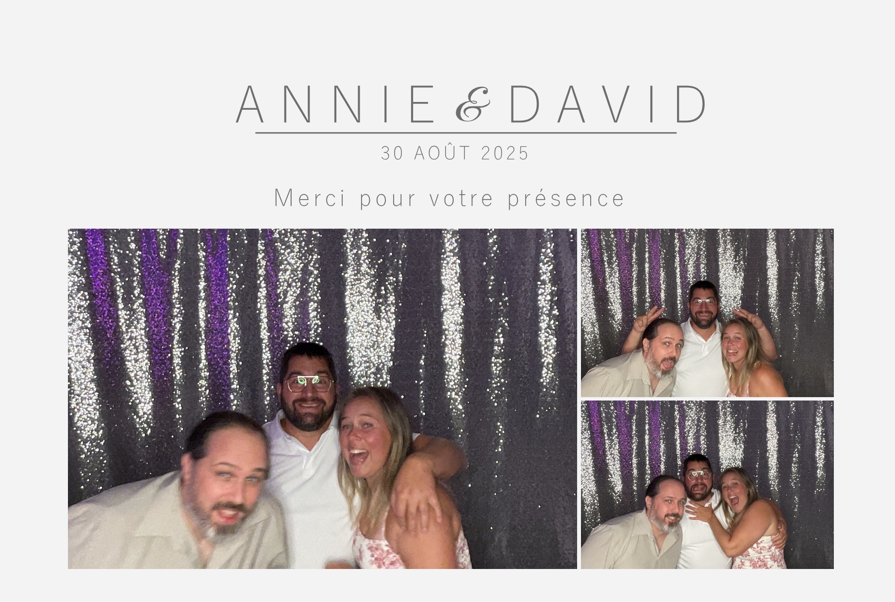 Mariage de Annie & David  | View more photos from the event at album.pbooth.red/u/Photobooth-RED/Mariage-de-Annie-David