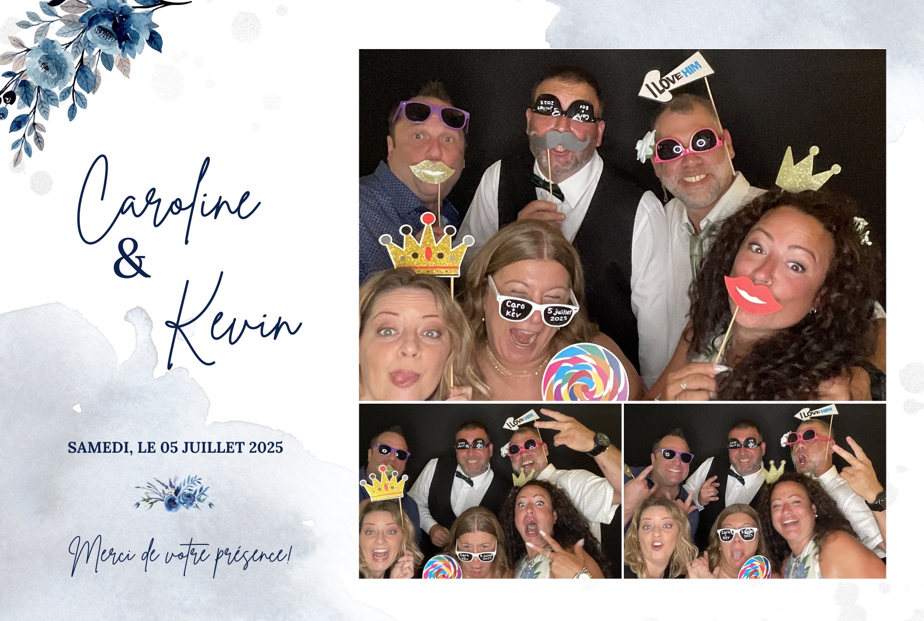 Mariage de Caroline et Kevin | View more photos from the event at album.pbooth.red/u/Photobooth-RED/Mariage-de-Caroline-et-Kevin
