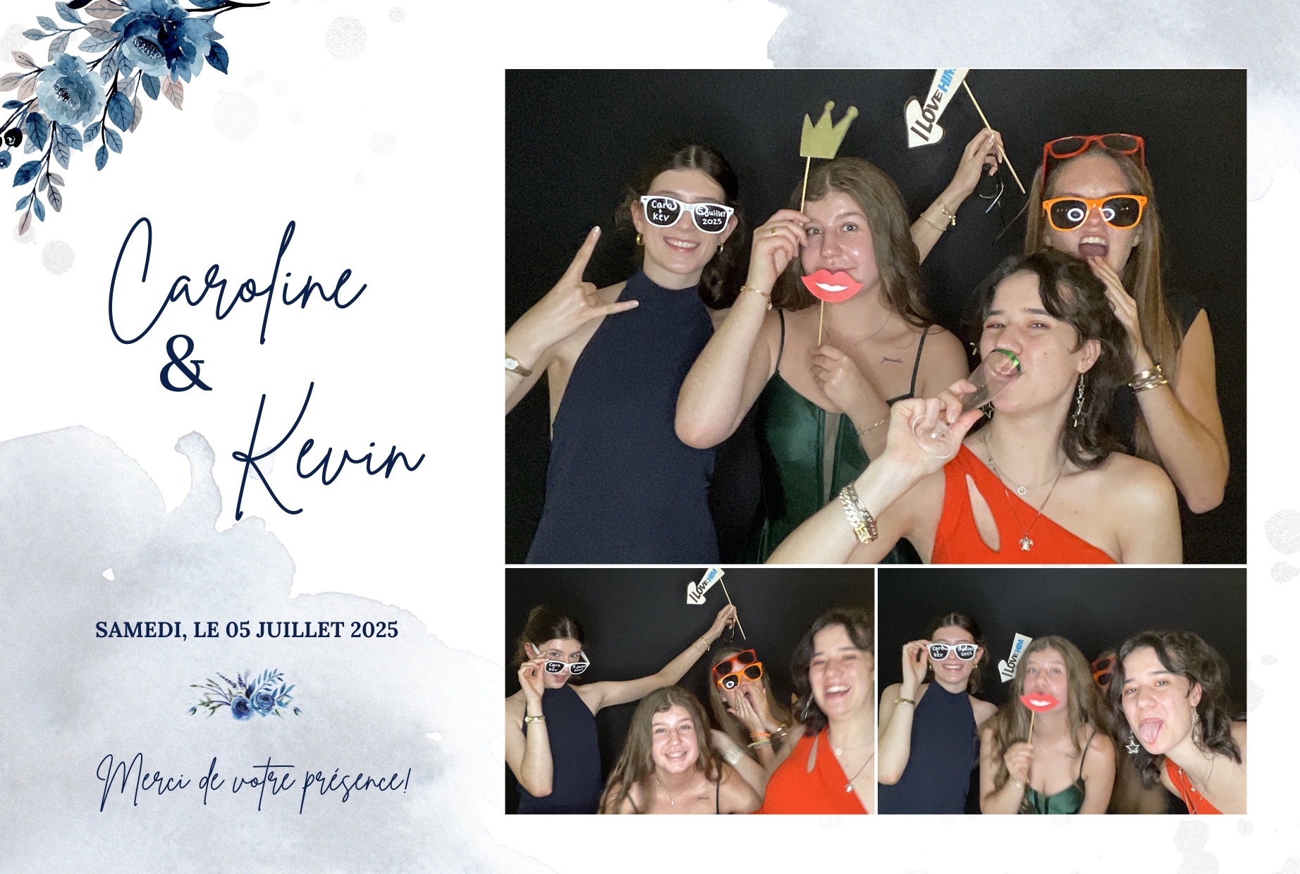 Mariage de Caroline et Kevin | View more photos from the event at album.pbooth.red/u/Photobooth-RED/Mariage-de-Caroline-et-Kevin
