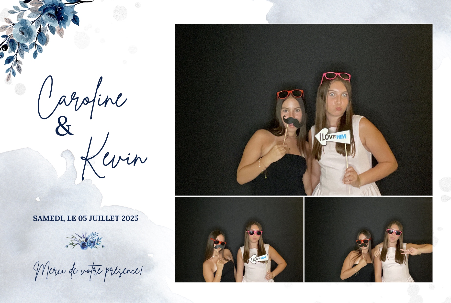 Mariage de Caroline et Kevin | View more photos from the event at album.pbooth.red/u/Photobooth-RED/Mariage-de-Caroline-et-Kevin