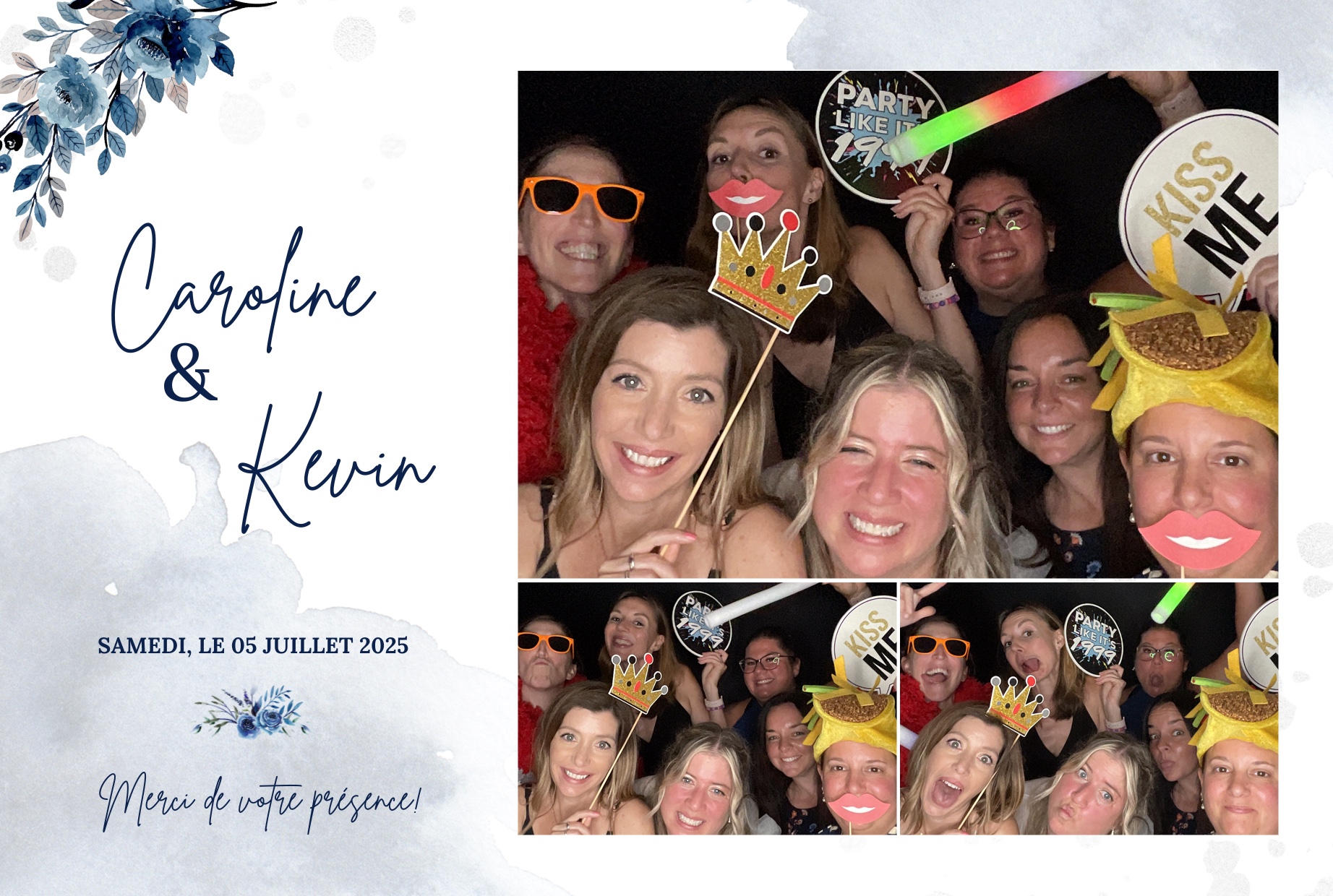 Mariage de Caroline et Kevin | View more photos from the event at album.pbooth.red/u/Photobooth-RED/Mariage-de-Caroline-et-Kevin