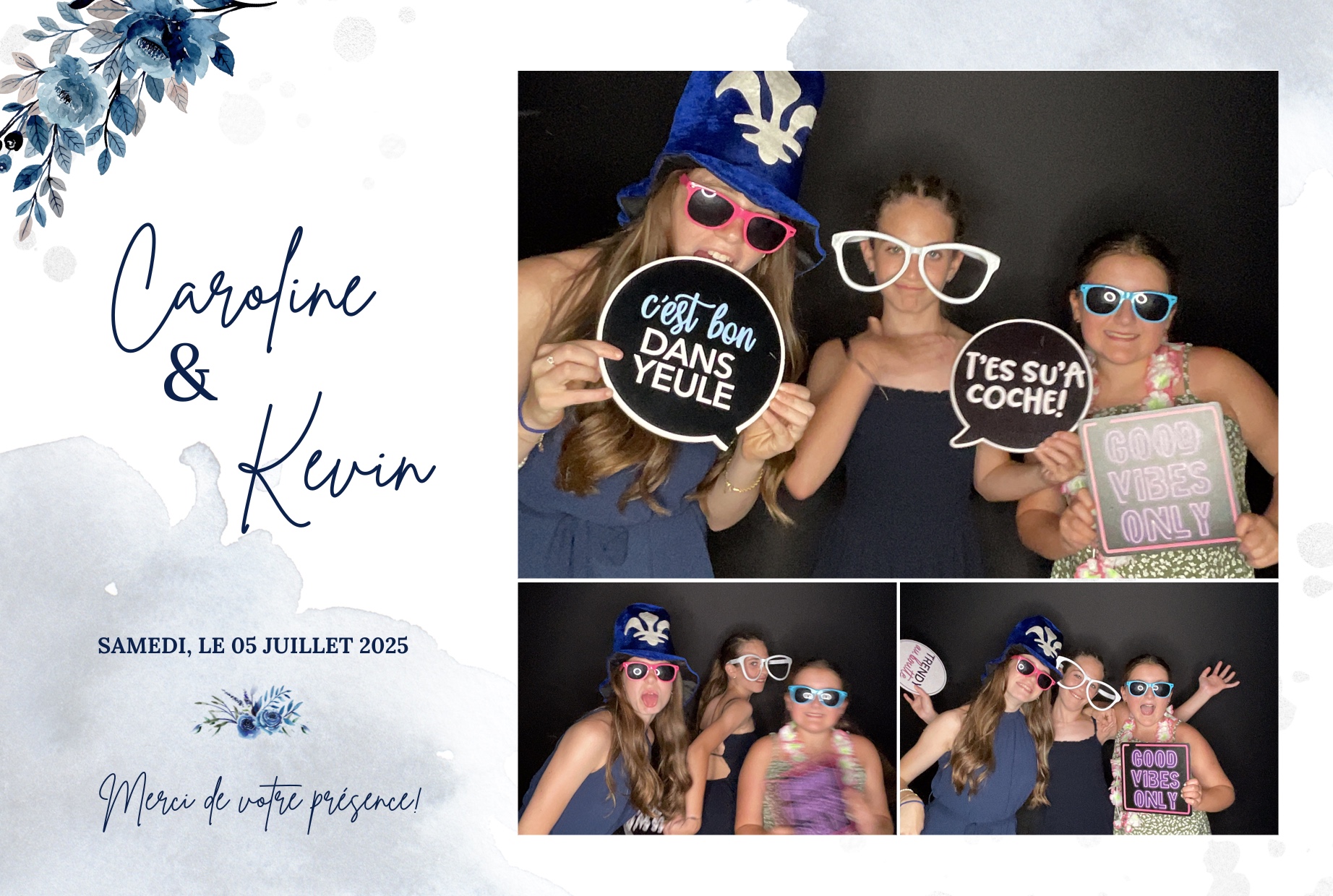 Mariage de Caroline et Kevin | View more photos from the event at album.pbooth.red/u/Photobooth-RED/Mariage-de-Caroline-et-Kevin