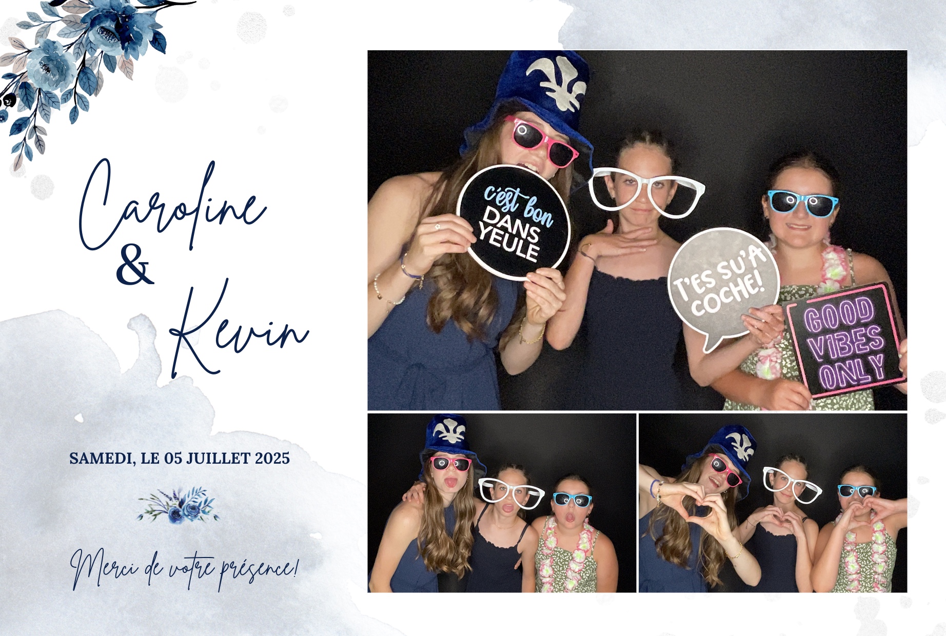 Mariage de Caroline et Kevin | View more photos from the event at album.pbooth.red/u/Photobooth-RED/Mariage-de-Caroline-et-Kevin