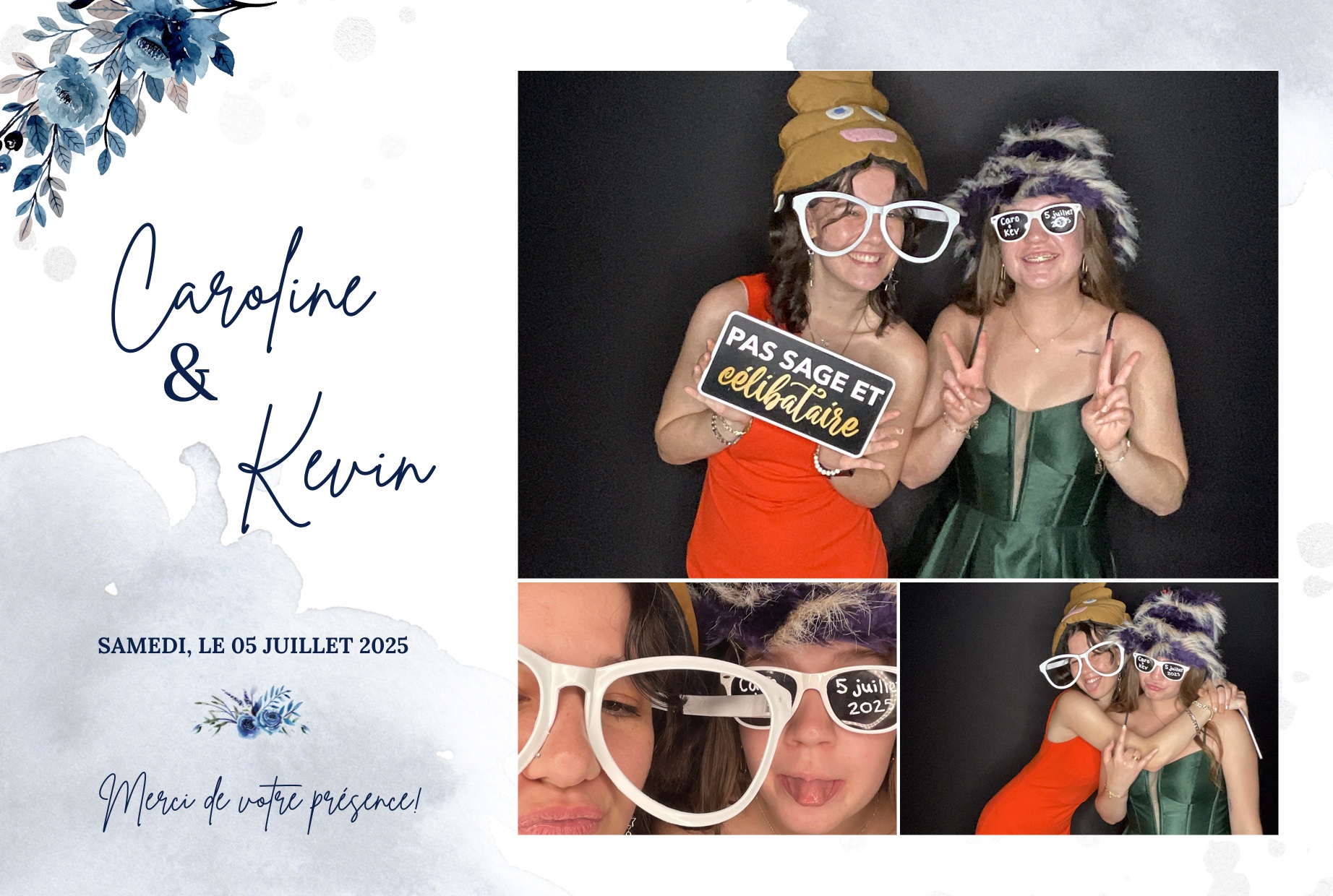 Mariage de Caroline et Kevin | View more photos from the event at album.pbooth.red/u/Photobooth-RED/Mariage-de-Caroline-et-Kevin