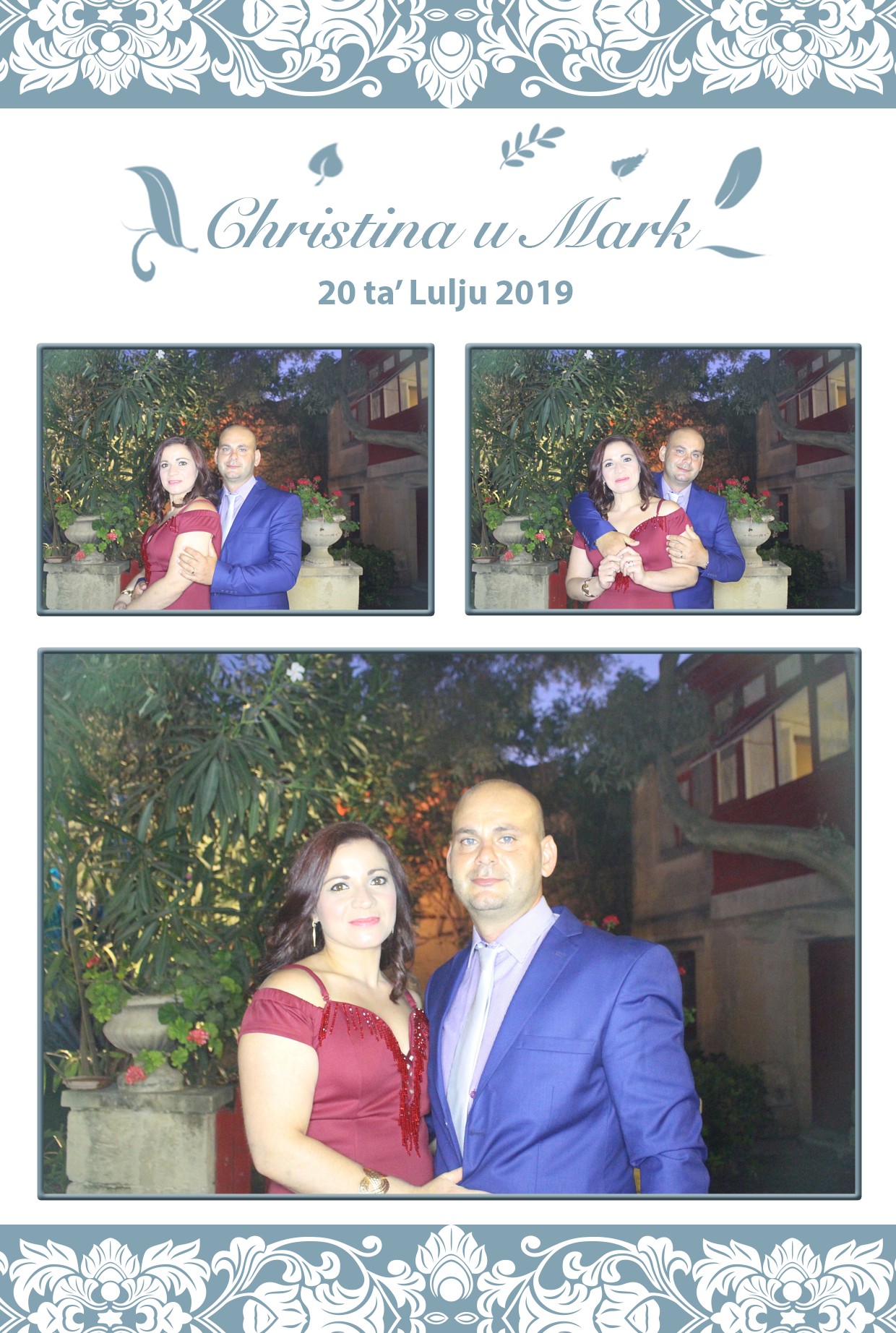 Christina and Mark's Wedding | View more photos from the event at gallery.photomakerphotobooth.com.mt/u/PhotomakerMalta/Christina-and-Marks-Wedding