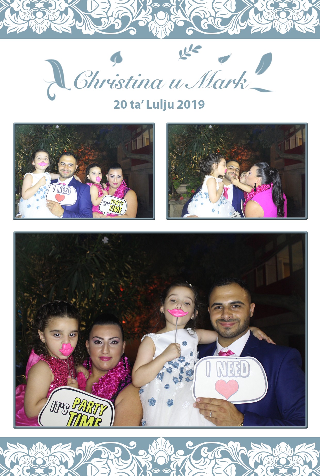 Christina and Mark's Wedding | View more photos from the event at gallery.photomakerphotobooth.com.mt/u/PhotomakerMalta/Christina-and-Marks-Wedding