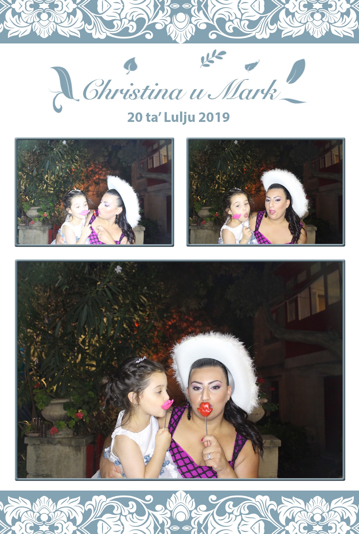 Christina and Mark's Wedding | View more photos from the event at gallery.photomakerphotobooth.com.mt/u/PhotomakerMalta/Christina-and-Marks-Wedding