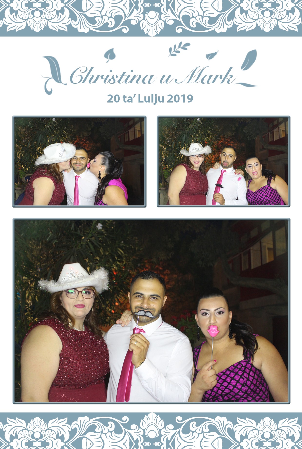 Christina and Mark's Wedding | View more photos from the event at gallery.photomakerphotobooth.com.mt/u/PhotomakerMalta/Christina-and-Marks-Wedding