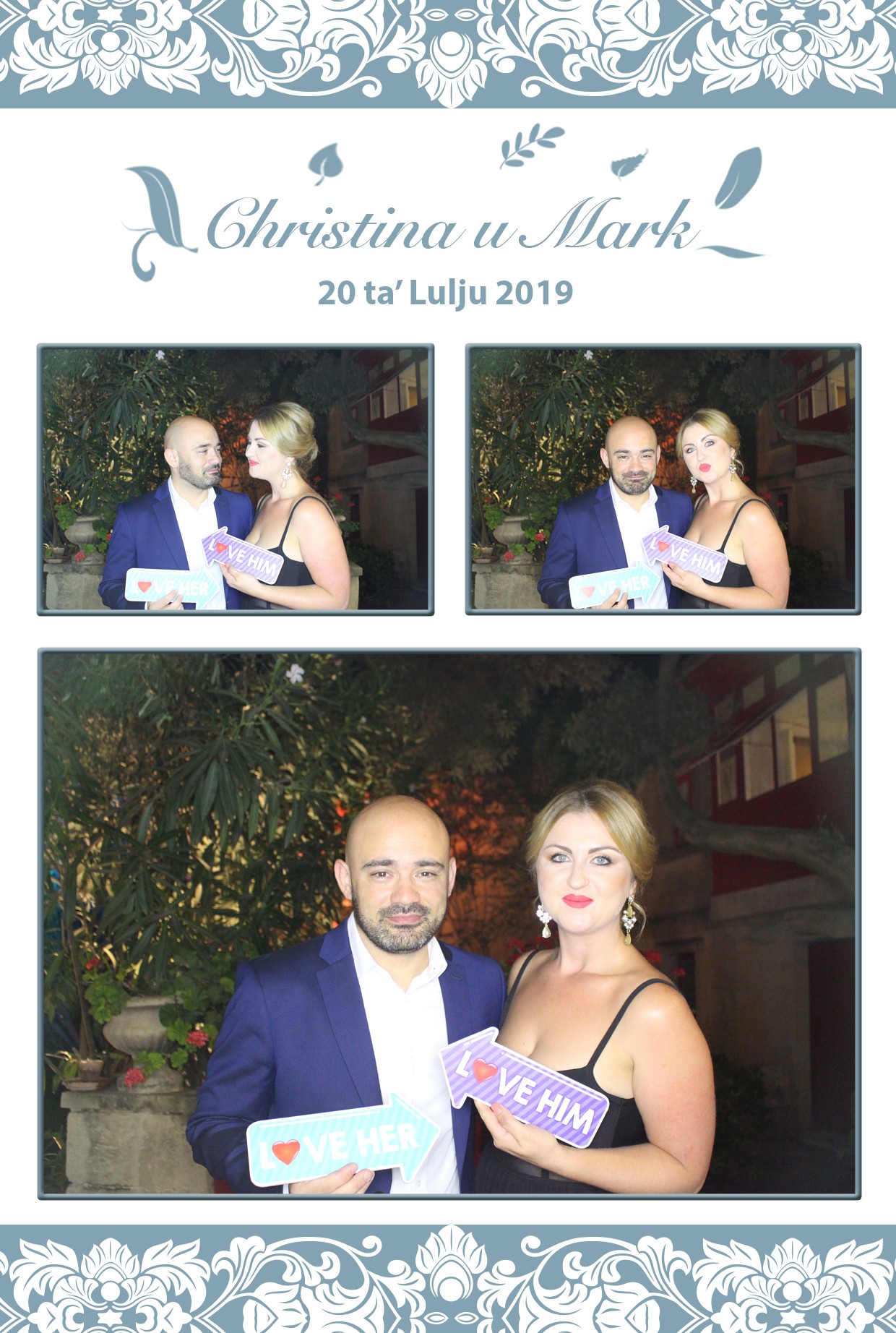 Christina and Mark's Wedding | View more photos from the event at gallery.photomakerphotobooth.com.mt/u/PhotomakerMalta/Christina-and-Marks-Wedding