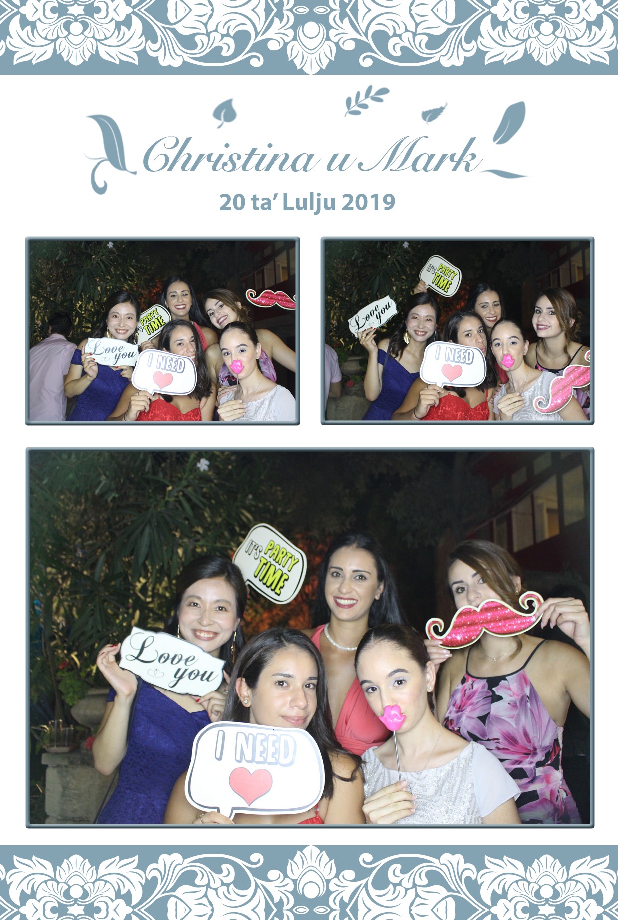 Christina and Mark's Wedding | View more photos from the event at gallery.photomakerphotobooth.com.mt/u/PhotomakerMalta/Christina-and-Marks-Wedding