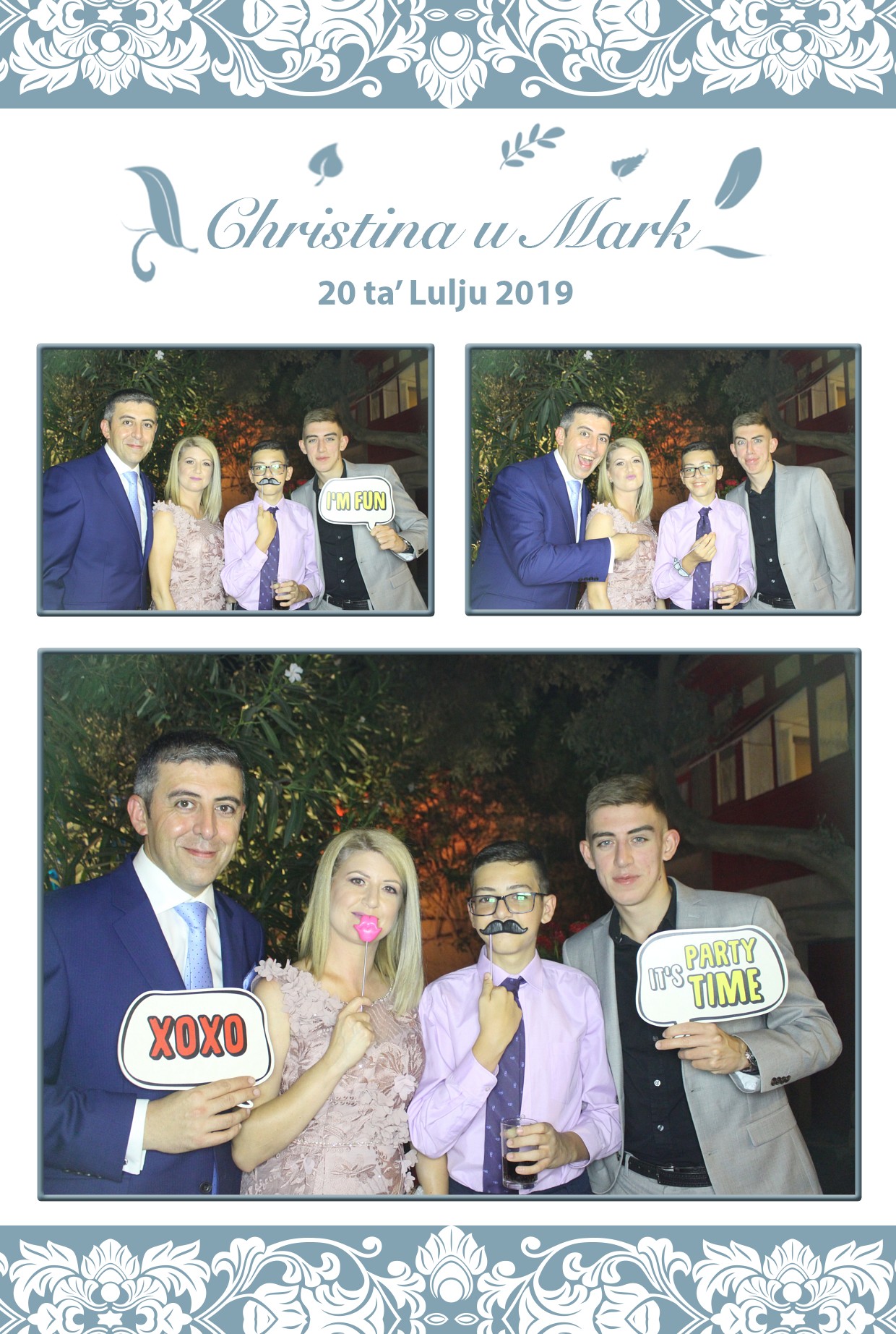 Christina and Mark's Wedding | View more photos from the event at gallery.photomakerphotobooth.com.mt/u/PhotomakerMalta/Christina-and-Marks-Wedding