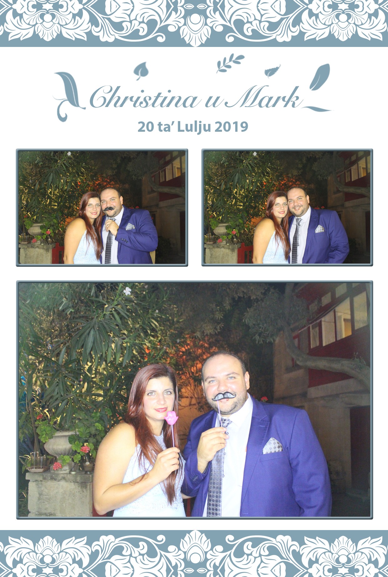 Christina and Mark's Wedding | View more photos from the event at gallery.photomakerphotobooth.com.mt/u/PhotomakerMalta/Christina-and-Marks-Wedding