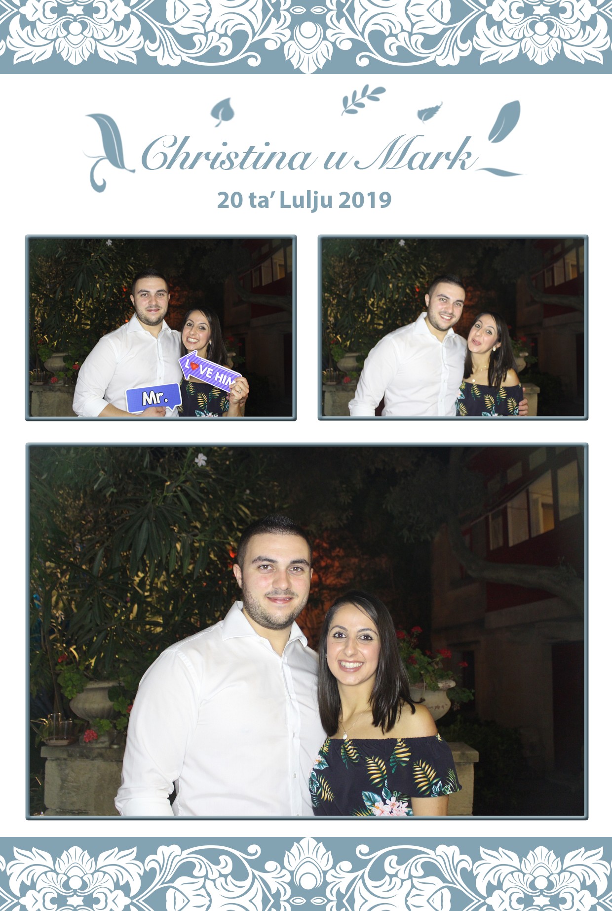 Christina and Mark's Wedding | View more photos from the event at gallery.photomakerphotobooth.com.mt/u/PhotomakerMalta/Christina-and-Marks-Wedding