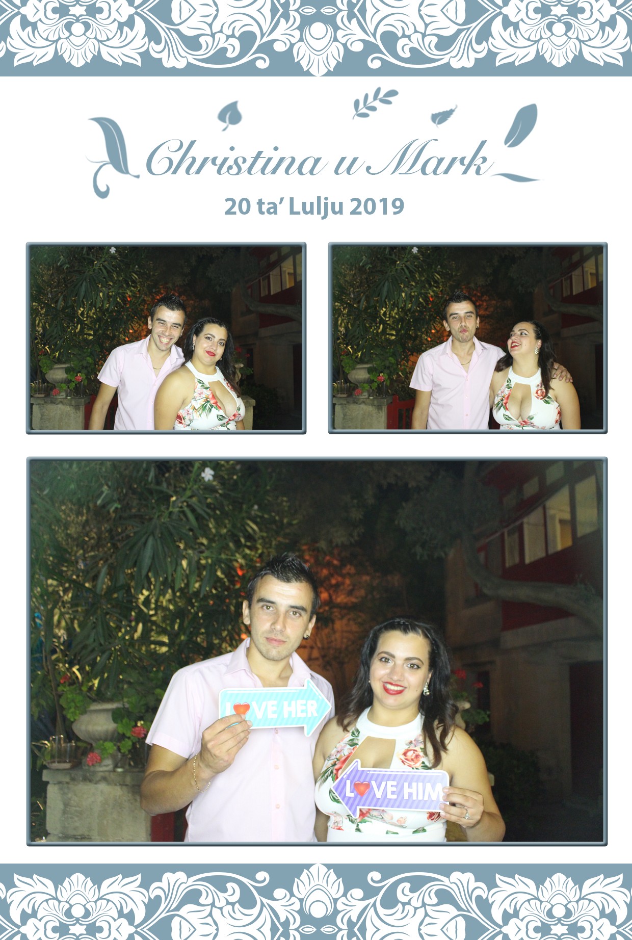 Christina and Mark's Wedding | View more photos from the event at gallery.photomakerphotobooth.com.mt/u/PhotomakerMalta/Christina-and-Marks-Wedding