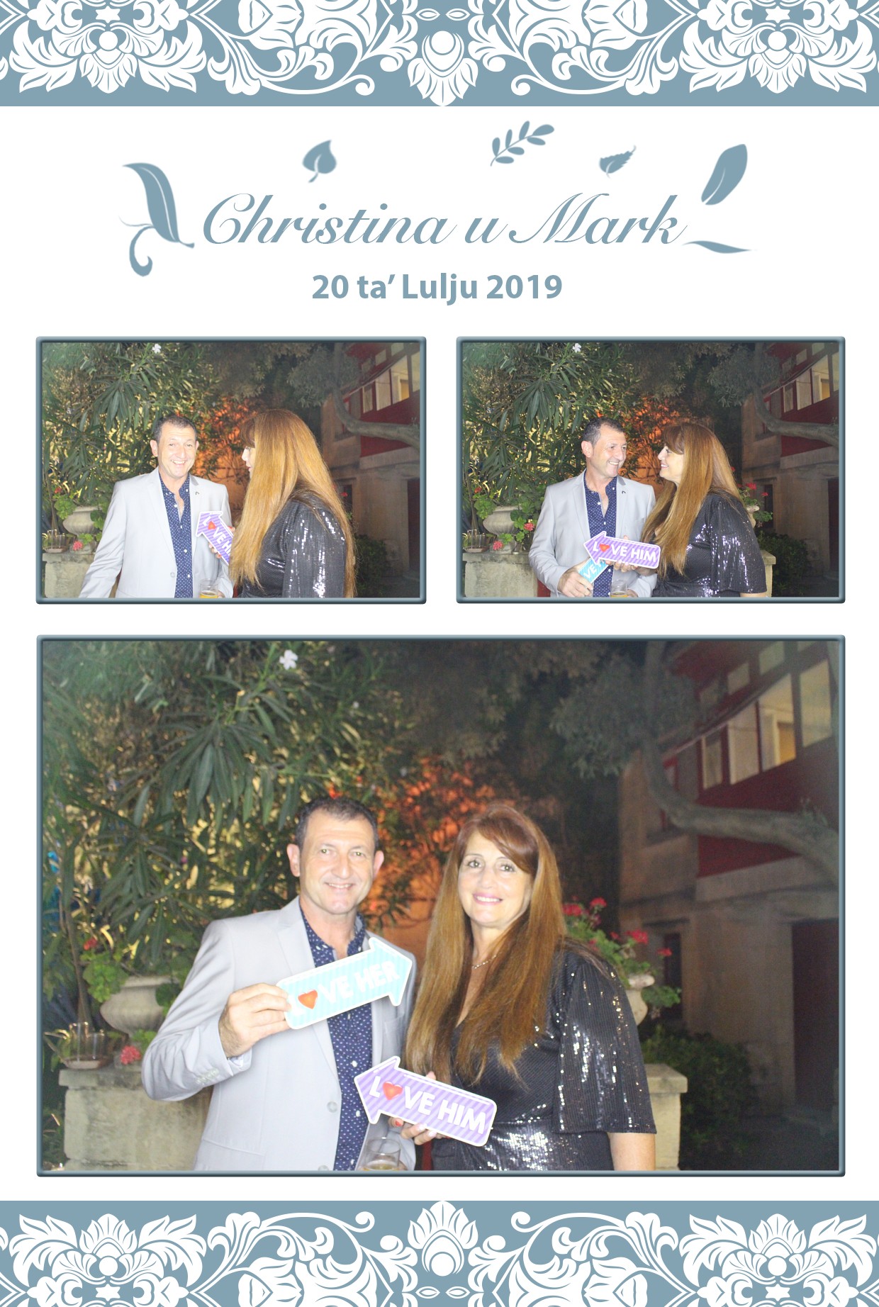 Christina and Mark's Wedding | View more photos from the event at gallery.photomakerphotobooth.com.mt/u/PhotomakerMalta/Christina-and-Marks-Wedding