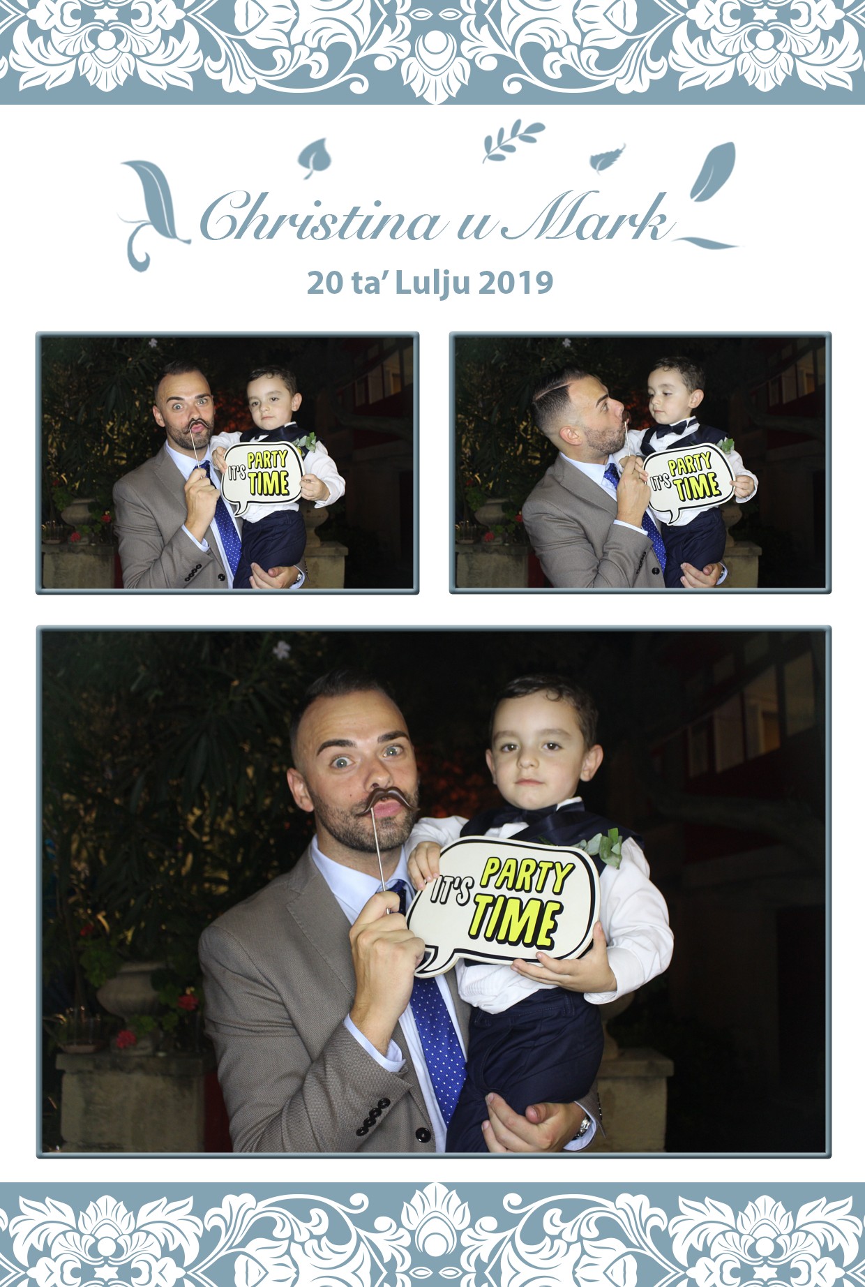 Christina and Mark's Wedding | View more photos from the event at gallery.photomakerphotobooth.com.mt/u/PhotomakerMalta/Christina-and-Marks-Wedding