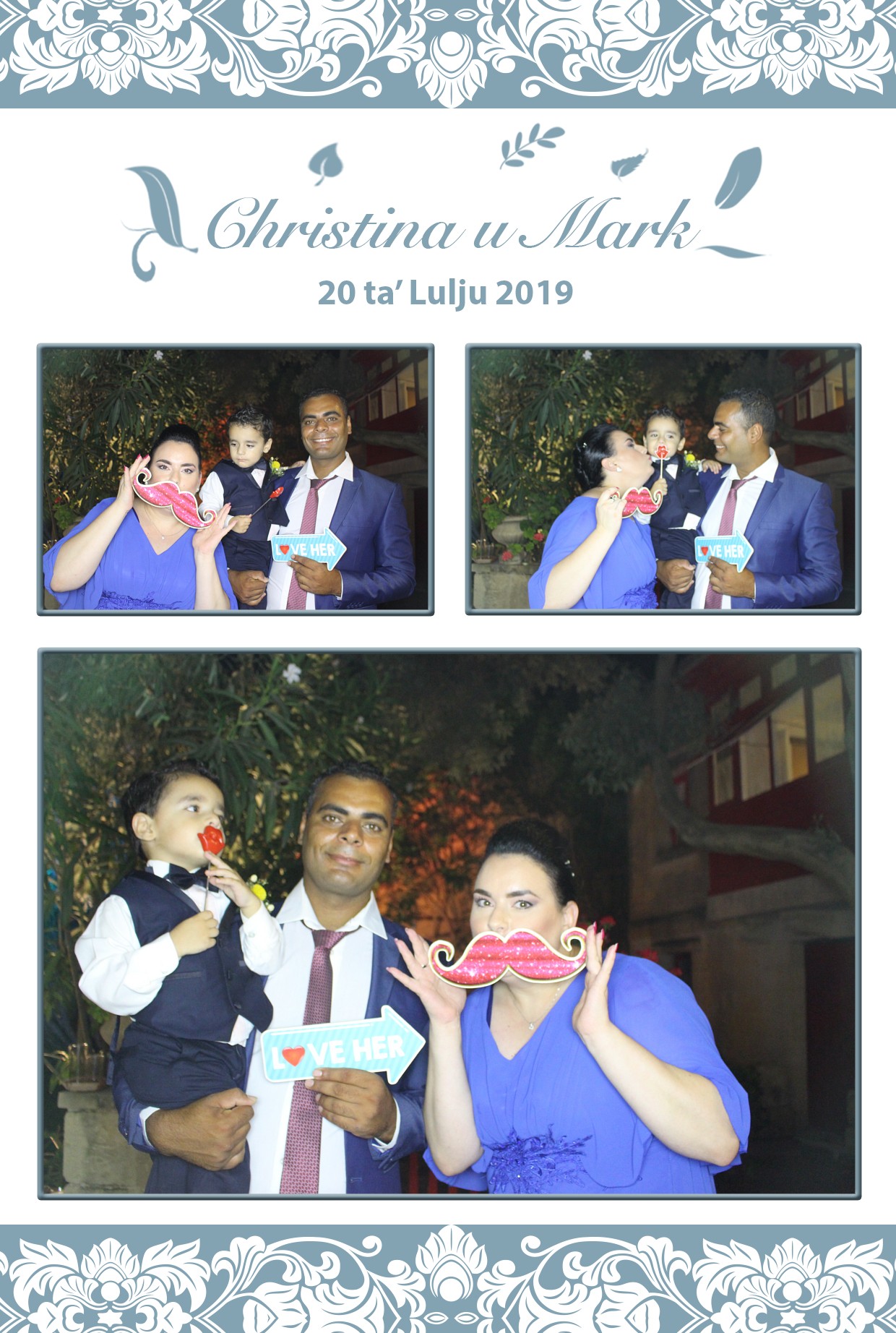 Christina and Mark's Wedding | View more photos from the event at gallery.photomakerphotobooth.com.mt/u/PhotomakerMalta/Christina-and-Marks-Wedding