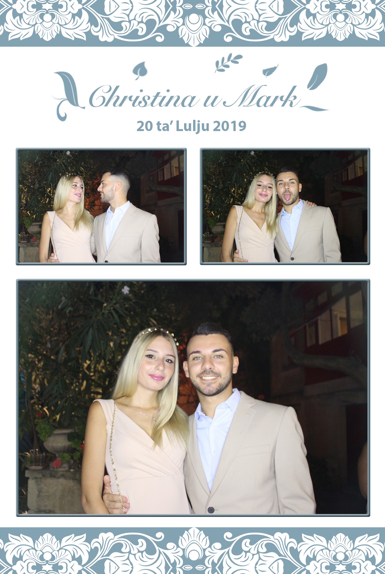 Christina and Mark's Wedding | View more photos from the event at gallery.photomakerphotobooth.com.mt/u/PhotomakerMalta/Christina-and-Marks-Wedding