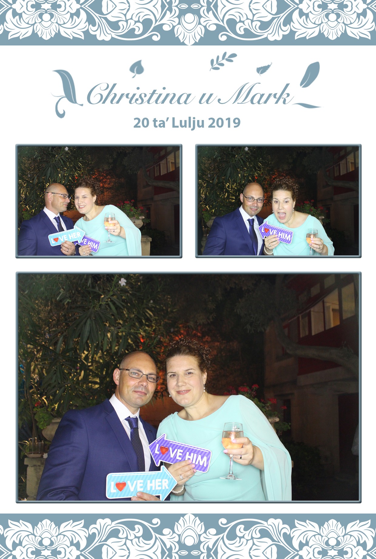 Christina and Mark's Wedding | View more photos from the event at gallery.photomakerphotobooth.com.mt/u/PhotomakerMalta/Christina-and-Marks-Wedding