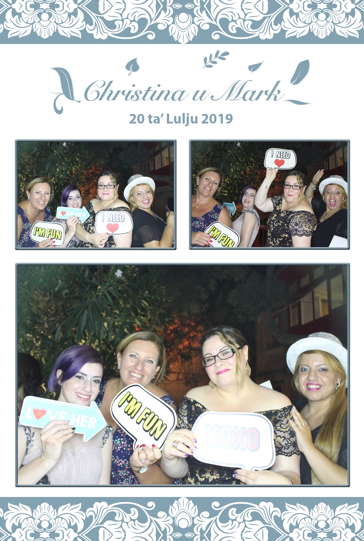 Christina and Mark's Wedding | View more photos from the event at gallery.photomakerphotobooth.com.mt/u/PhotomakerMalta/Christina-and-Marks-Wedding