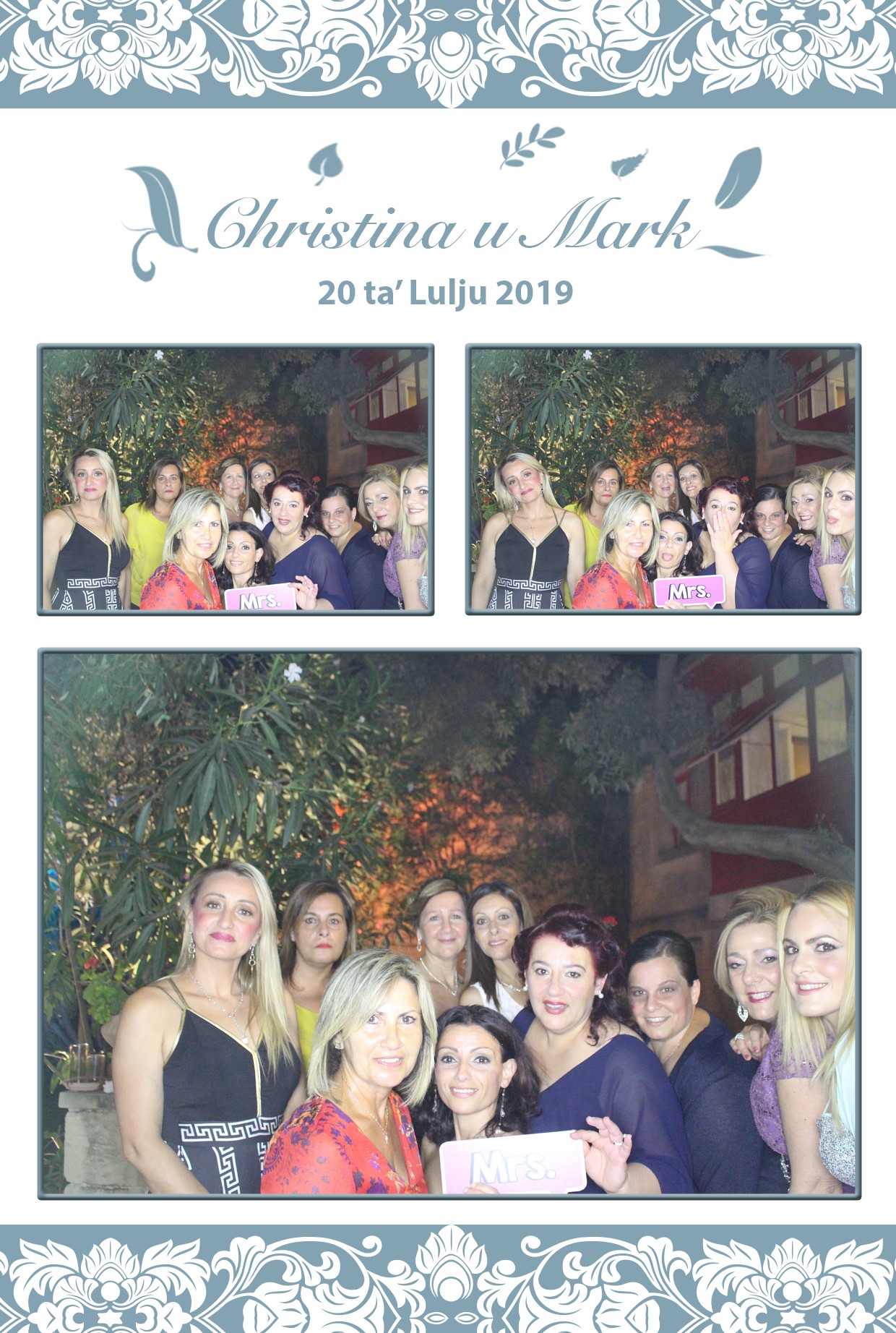 Christina and Mark's Wedding | View more photos from the event at gallery.photomakerphotobooth.com.mt/u/PhotomakerMalta/Christina-and-Marks-Wedding