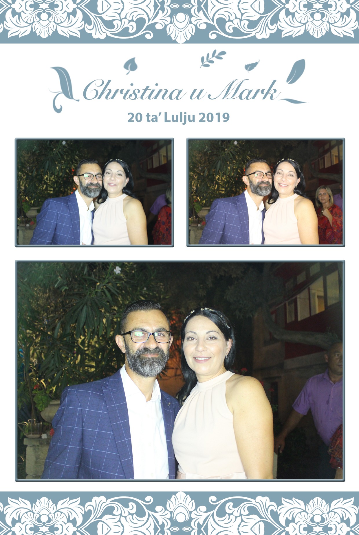 Christina and Mark's Wedding | View more photos from the event at gallery.photomakerphotobooth.com.mt/u/PhotomakerMalta/Christina-and-Marks-Wedding