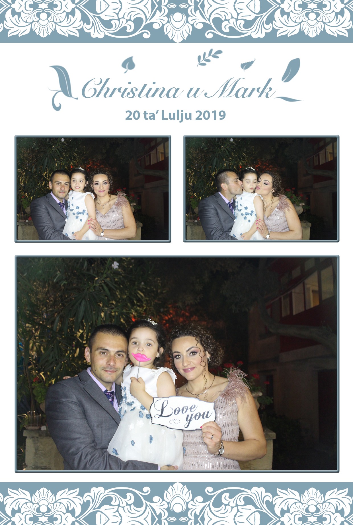 Christina and Mark's Wedding | View more photos from the event at gallery.photomakerphotobooth.com.mt/u/PhotomakerMalta/Christina-and-Marks-Wedding