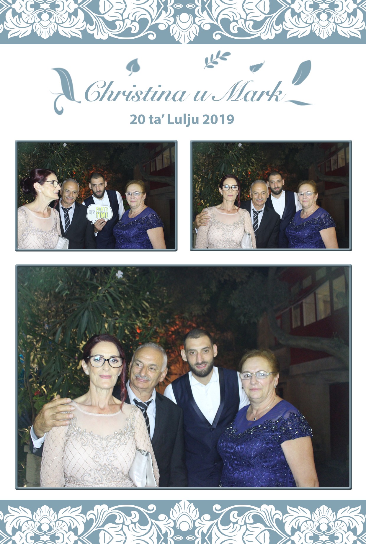 Christina and Mark's Wedding | View more photos from the event at gallery.photomakerphotobooth.com.mt/u/PhotomakerMalta/Christina-and-Marks-Wedding